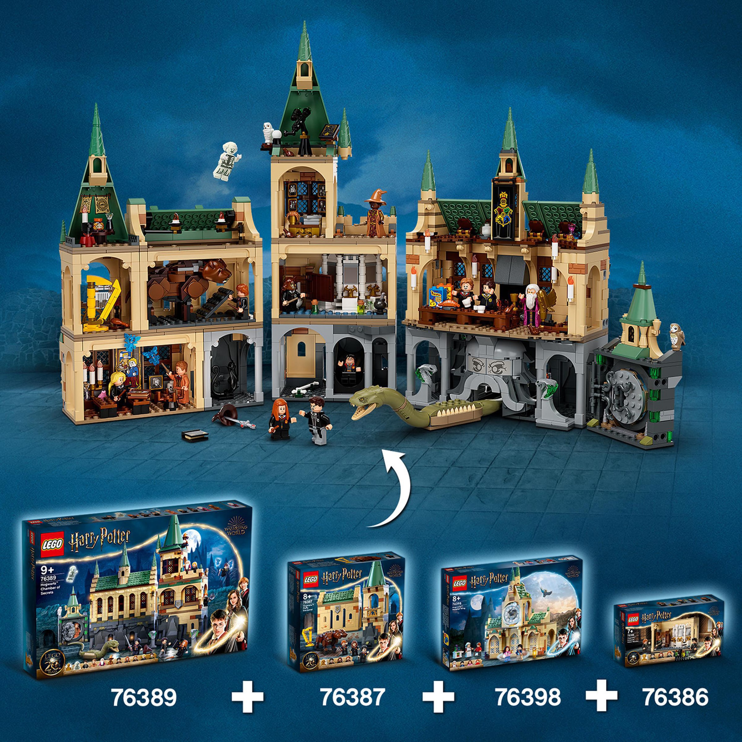 LEGO® Konstruktionsspielsteine »Hogwarts™ Krankenflügel (76398), LEGO® Harry Potter™«, (510 St.), Made in Europe