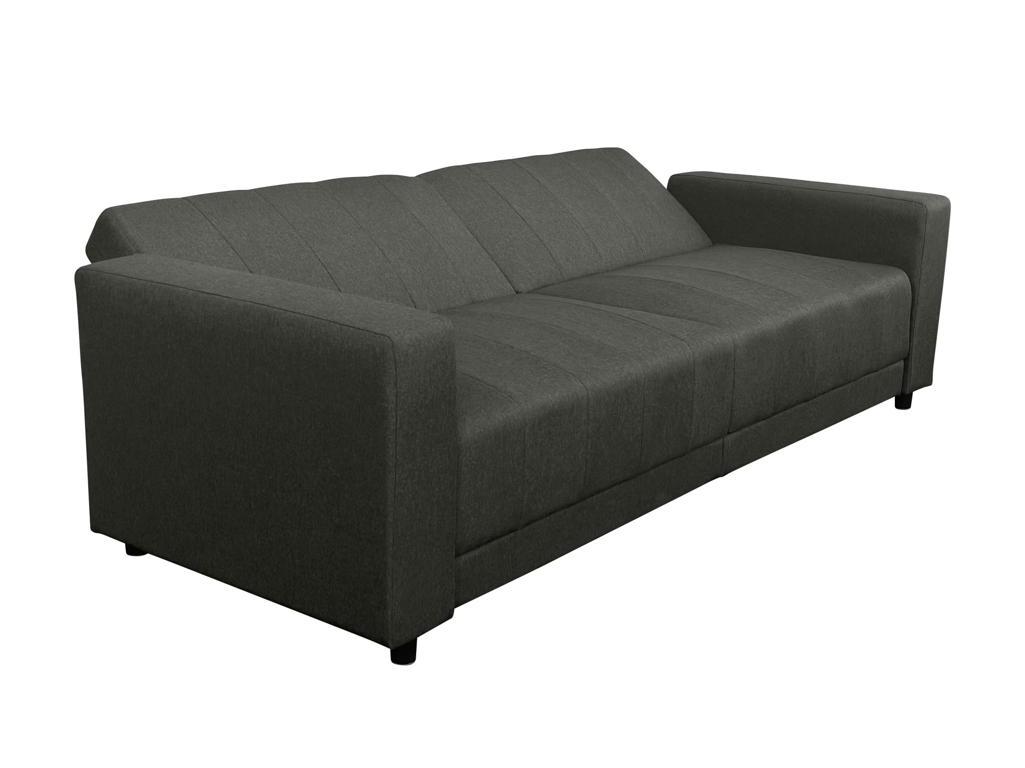 Dorel Home 3-Sitzer »Allie II Schlafsofa 225 cm«, Bett-Funktion (108/190cm), Rückenlehne 2-teilig, mit Steppung