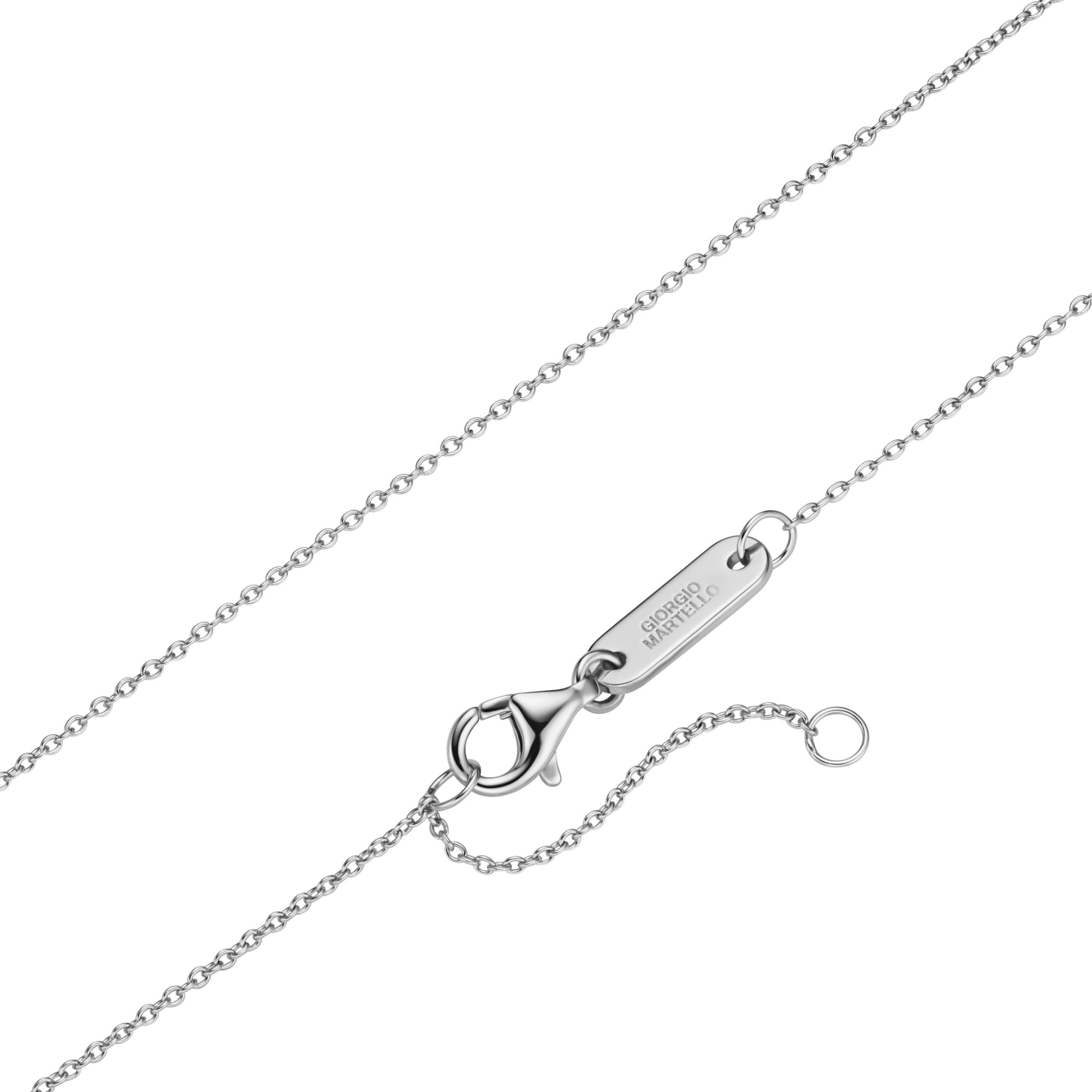 GIORGIO MARTELLO MILANO Collier »Collier Ziersteine, Zirkonia weiß, Silber 925«