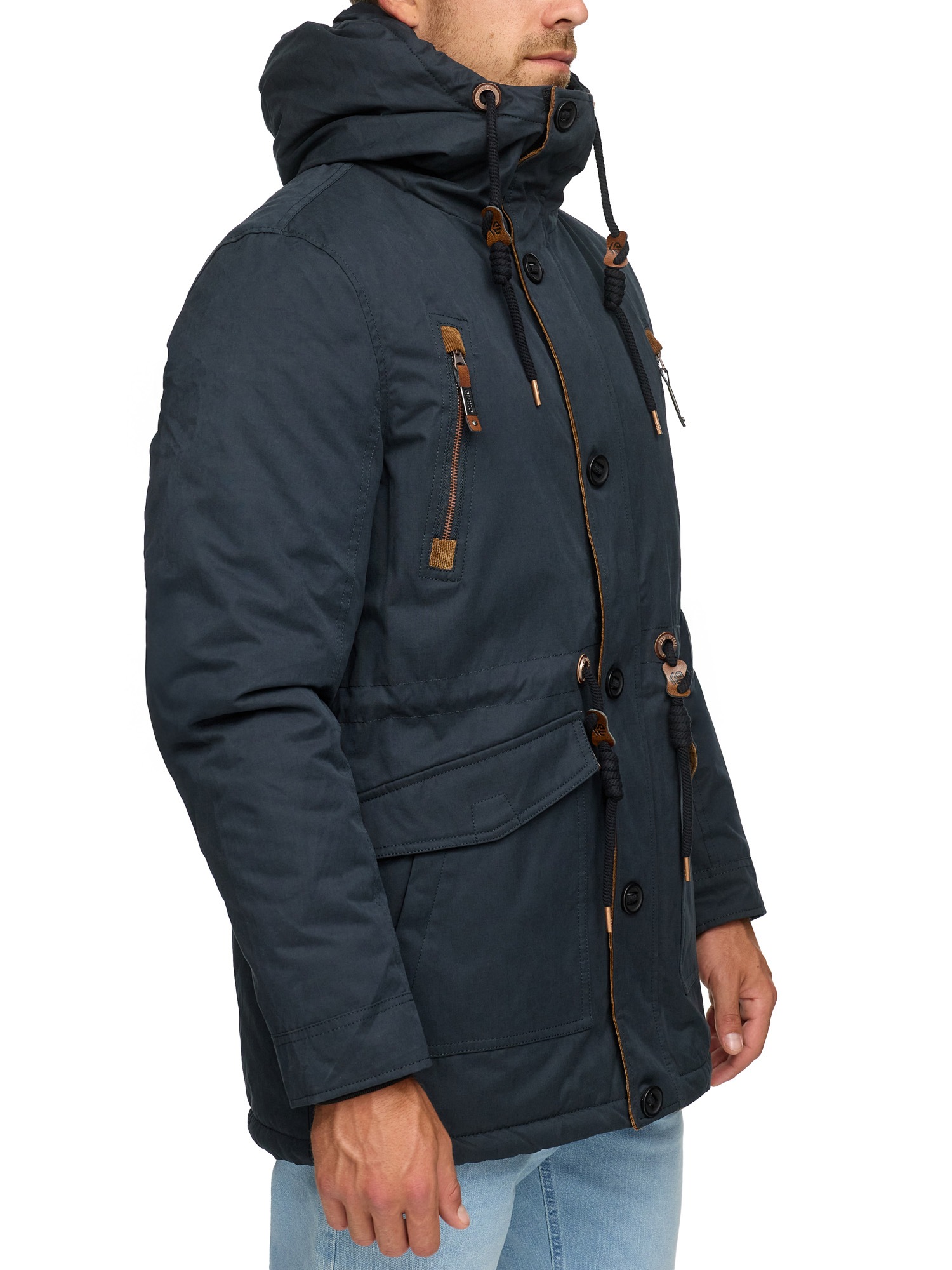 Indicode Parka »INGillespie« mit Kapuze