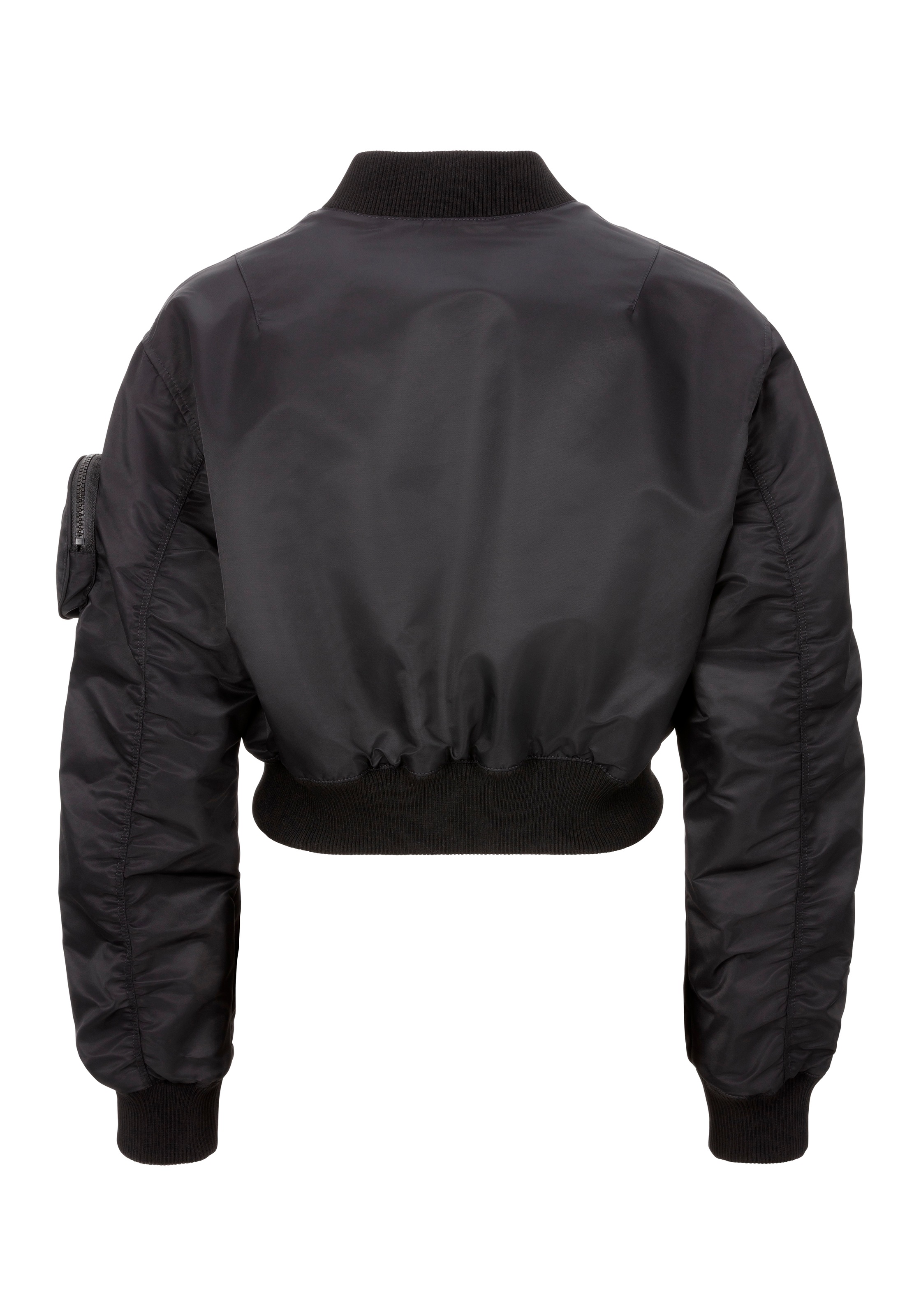 HUGO Blue Outdoorjacke »Foraia-1_B«, mit aufgesetzter Ärmeltasche, Bomberjacke Iconic Streetstyle