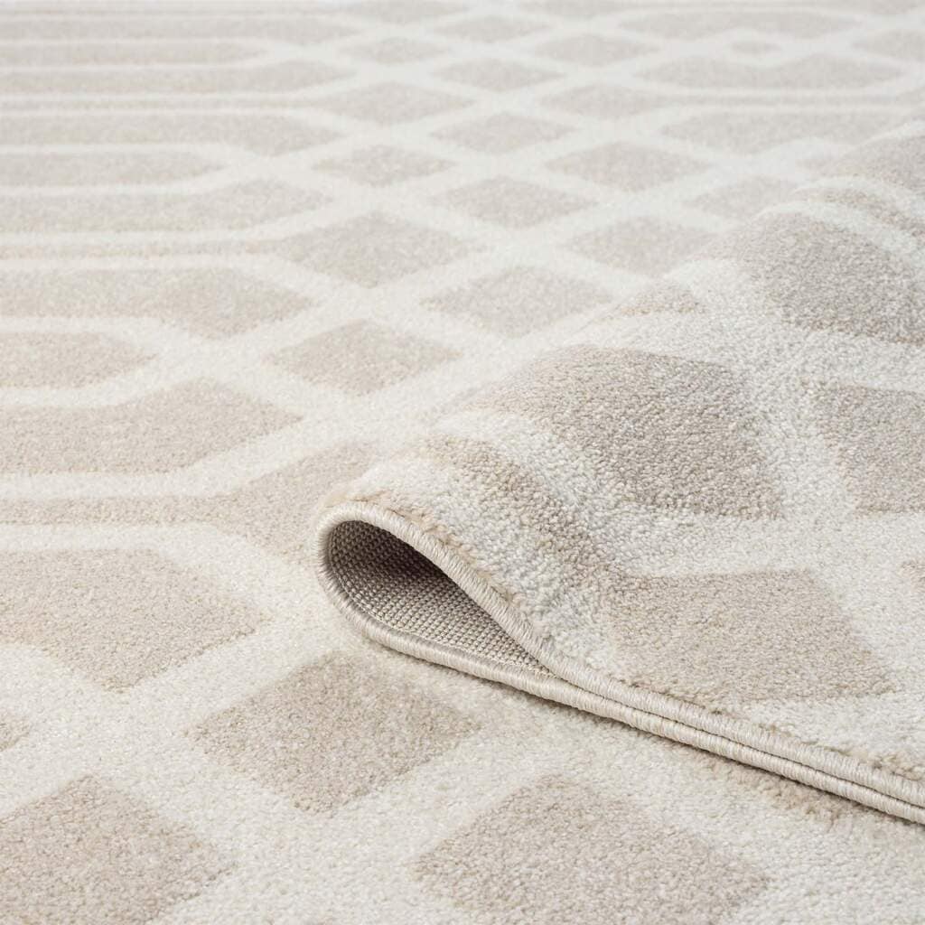 Carpet City Teppich »FLAIR138«, rechteckig, 11 mm Höhe, Kurzflor-Teppich, Skandi-Stil, Wohnzimmer