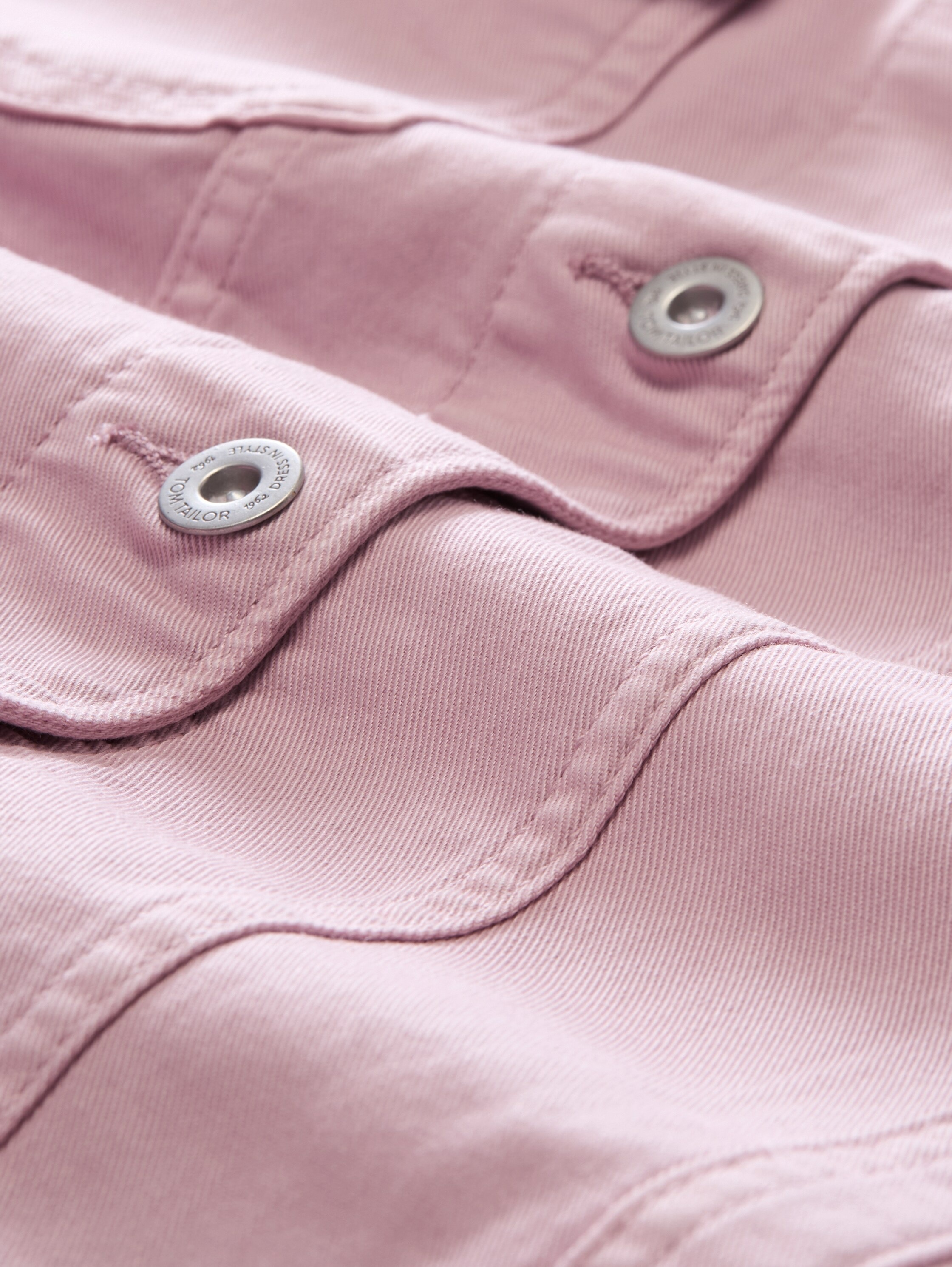 TOM TAILOR PLUS Jeansjacke ohne Kapuze mit Knopfleiste - Große Größen