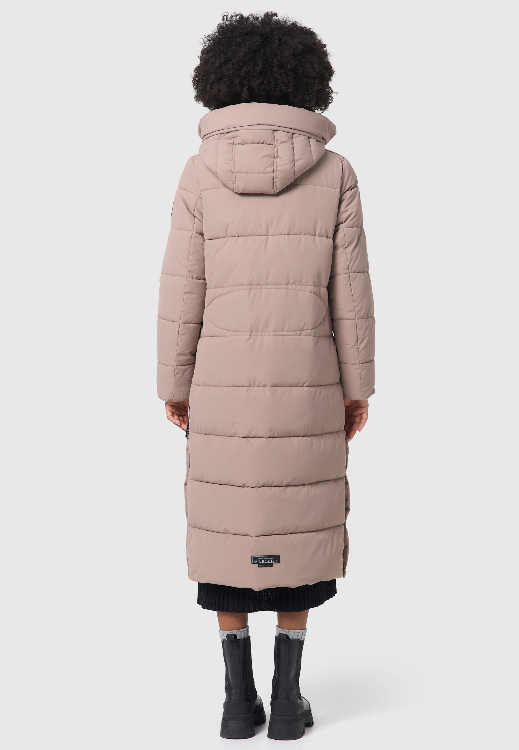 Marikoo Winterjacke »Marikoo Nadeshikoo XVI Damen lange Winter Steppjacke B985«