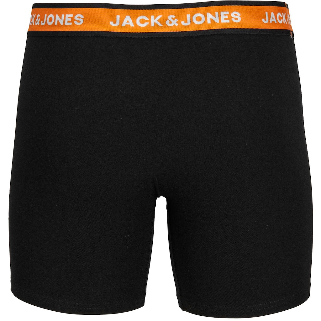 Jack & Jones Boxershorts »JJ JACSOLID BOXER BRIEFS 5 P«, (Packung, 5 St.)