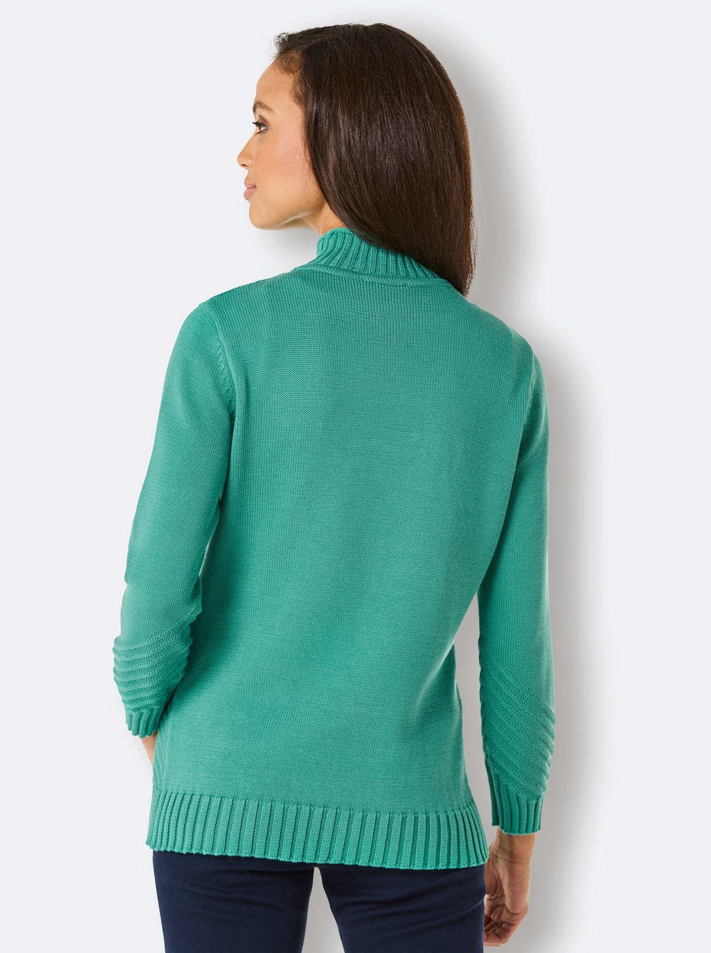 CREATION L PREMIUM Stehkragenpullover »Pima-Baumwoll-Pullover«