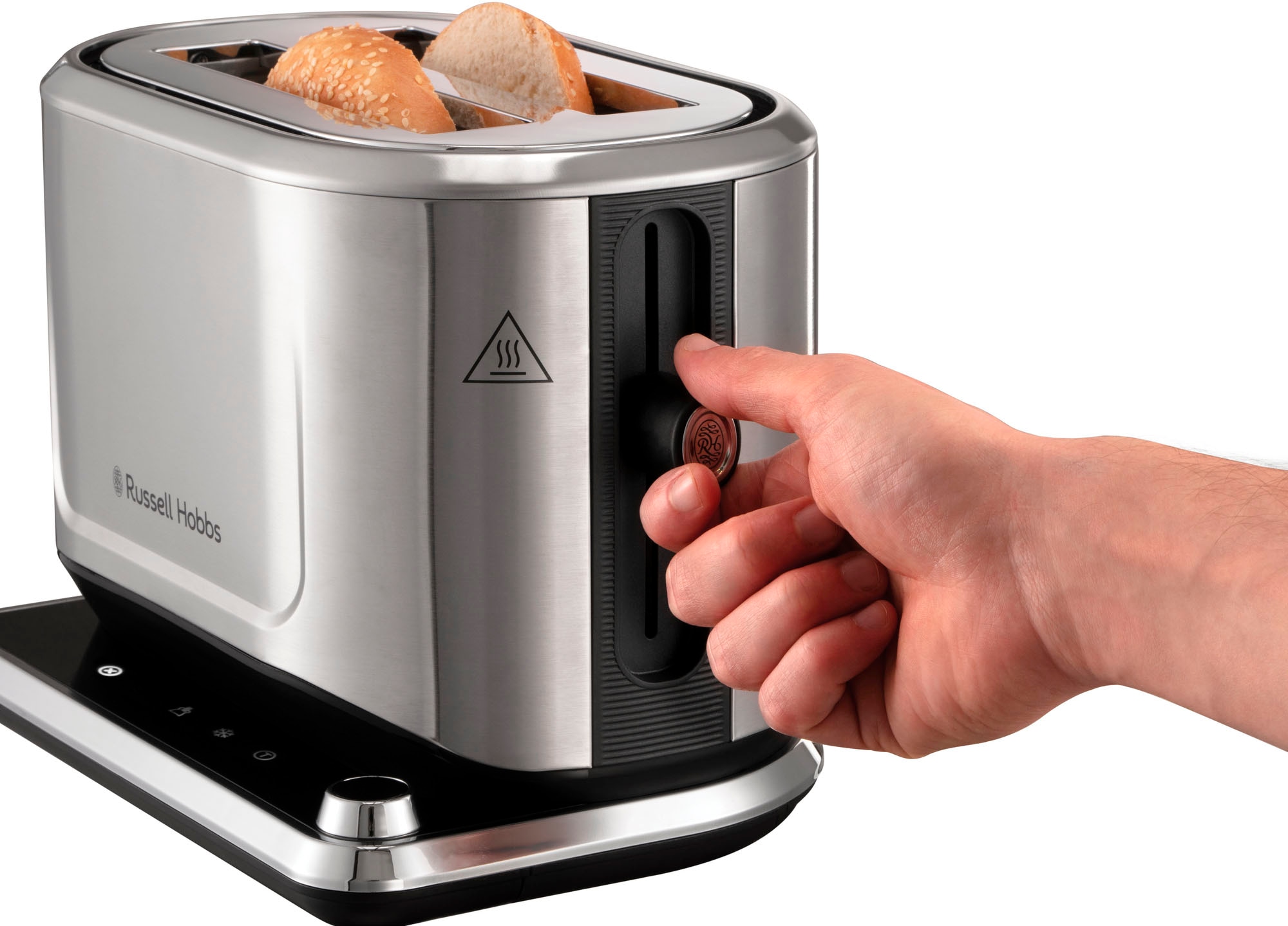 RUSSELL HOBBS Toaster »Attentiv 26210-56«, 2 lange Schlitze, für 2 Scheiben, 1640 W