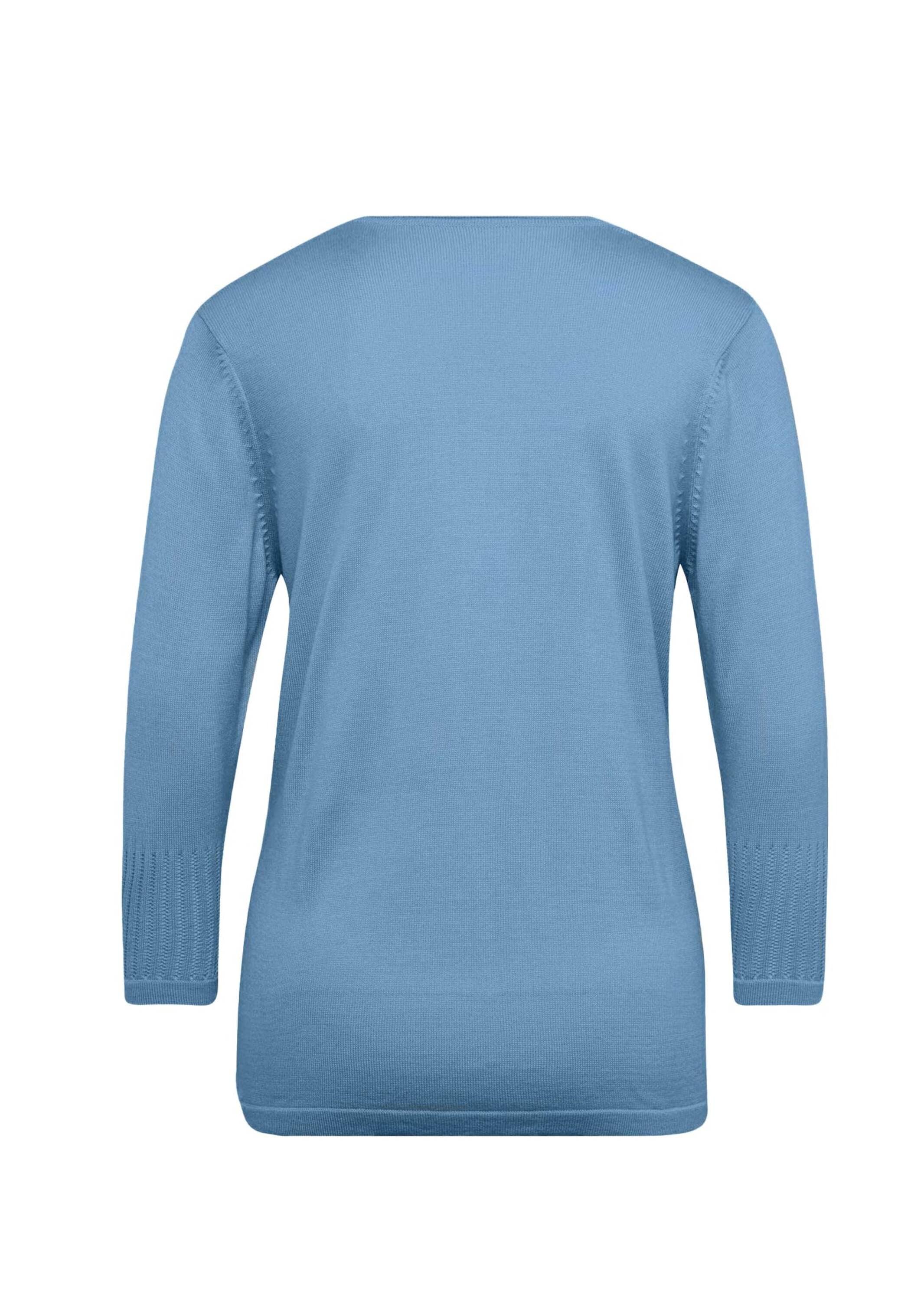 GOLDNER 3/4 Arm-Pullover »Pullover Gepflegter Ajour-Pullover mit femininen Durchbrüchen«