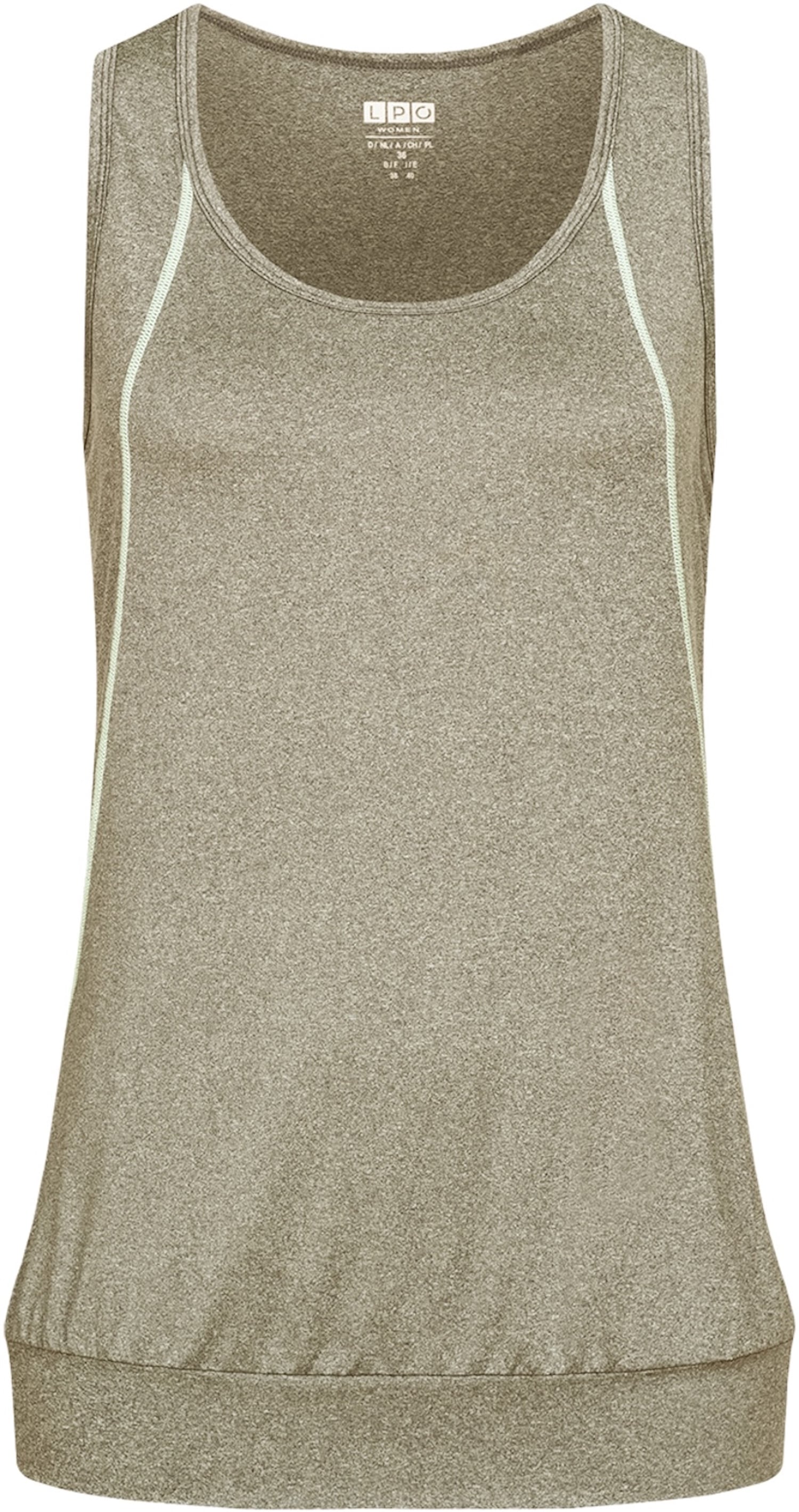 LPO Funktionsshirt »NAKINA TOP WOMEN« Funktionsshirt mit V-Ausschnitt