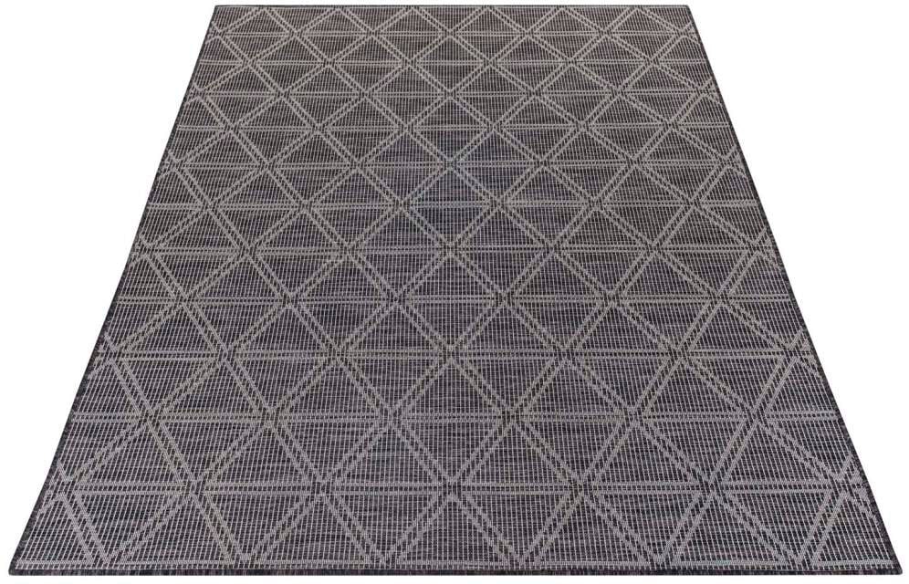 Carpet City Outdoorteppich »PALM 3073« rechteckig 5 mm Höhe Läufer, Wetterfest & UV-beständig, für Balkon, Terrasse, Küche, flach