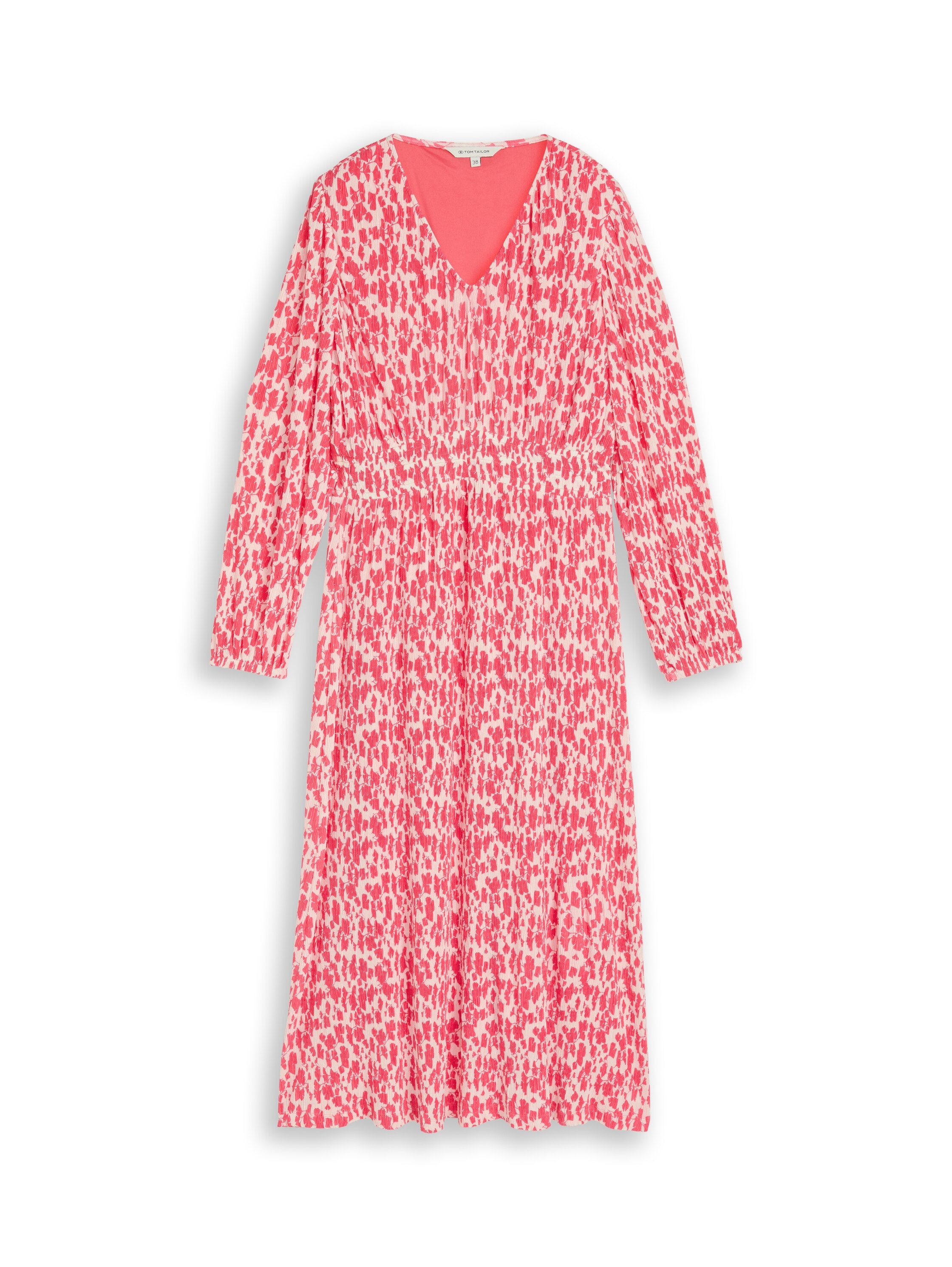 TOM TAILOR Midikleid mit All-Over Print