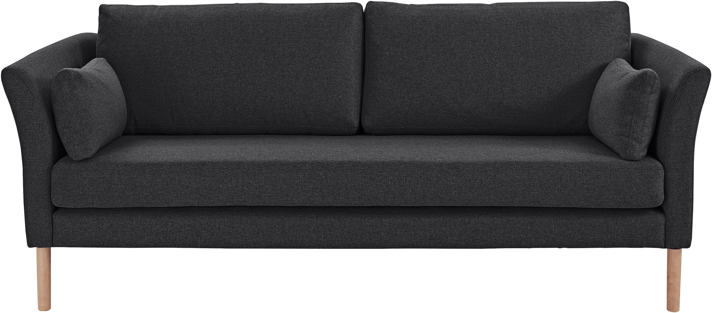 andas 3-Sitzer »Grenzda« Füße aus Massivholz, Breite 214 cm