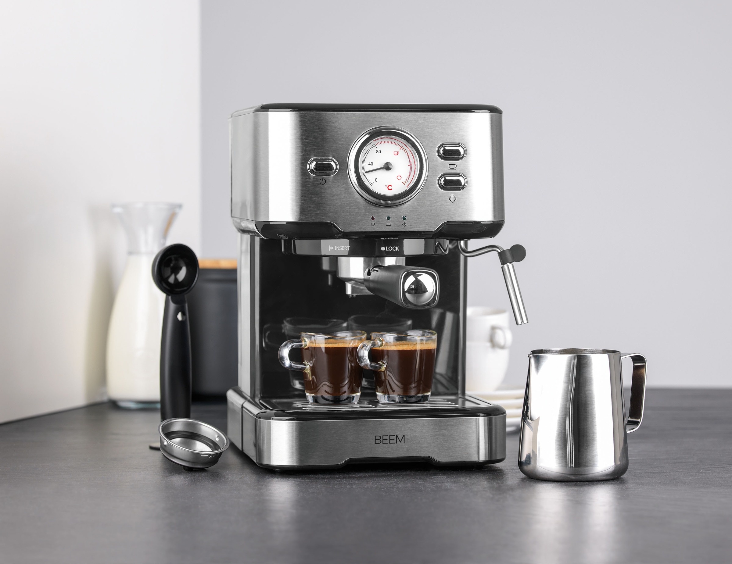 »Espresso OTTO Siebträgermaschine Select« bestellen bei jetzt BEEM