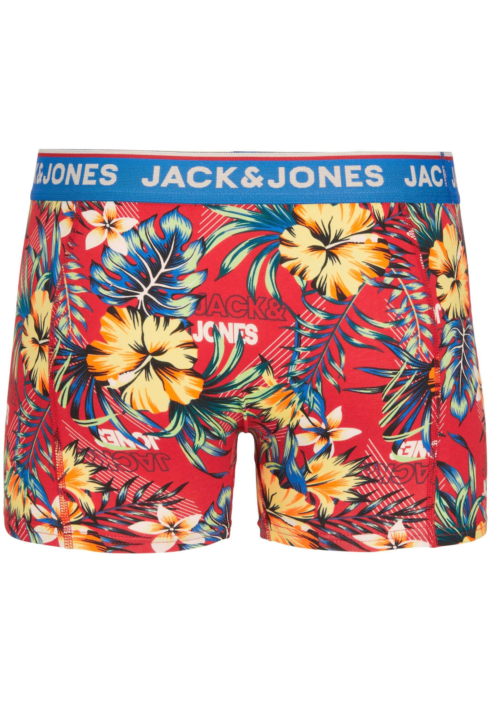 Jack & Jones Boxershorts »JACAZORES TRUNKS 3 PACK«, (Packung, 3 St.)