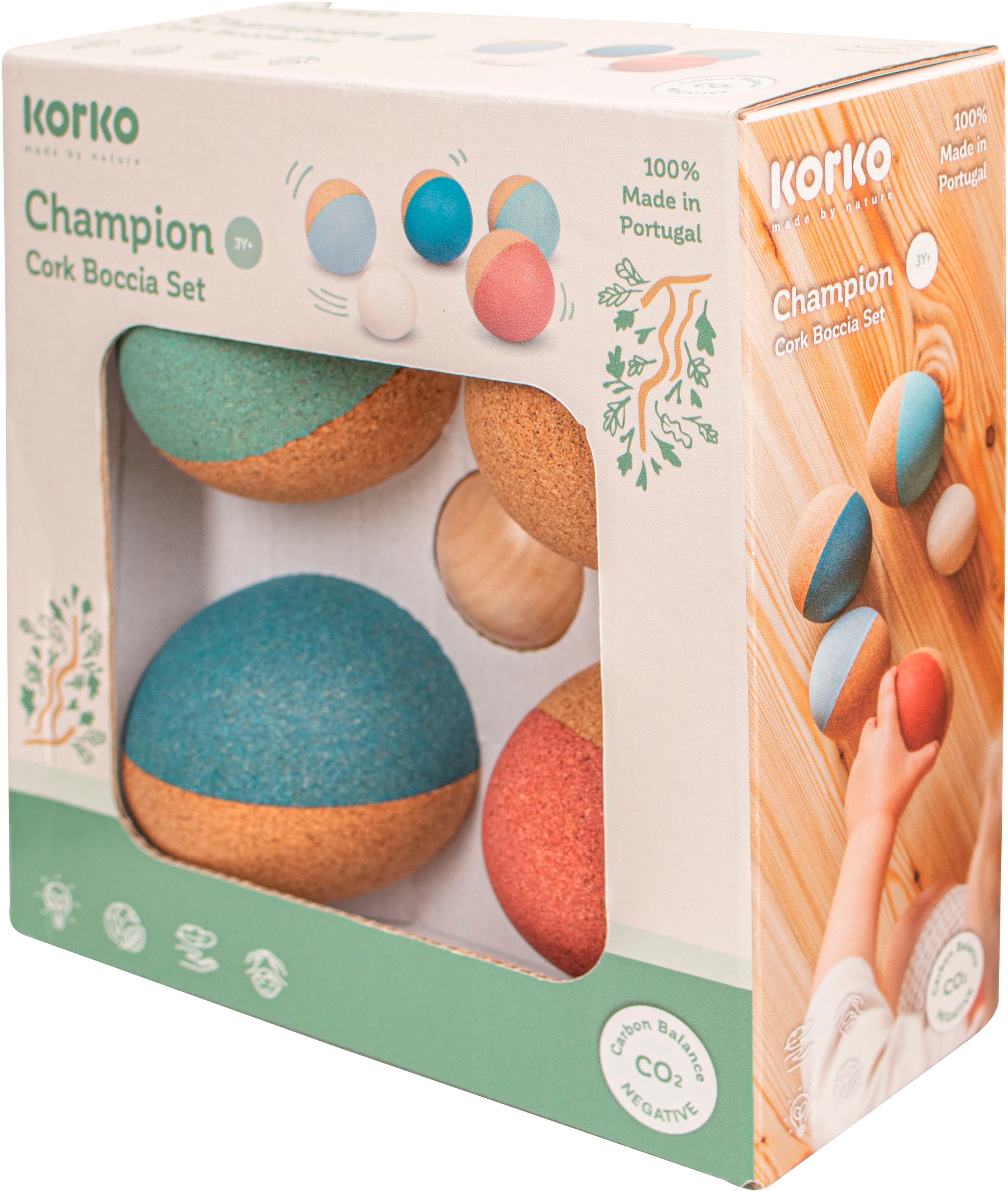 KORKO Spiel »Champions  - Kork Boccia Set« Made in Europe