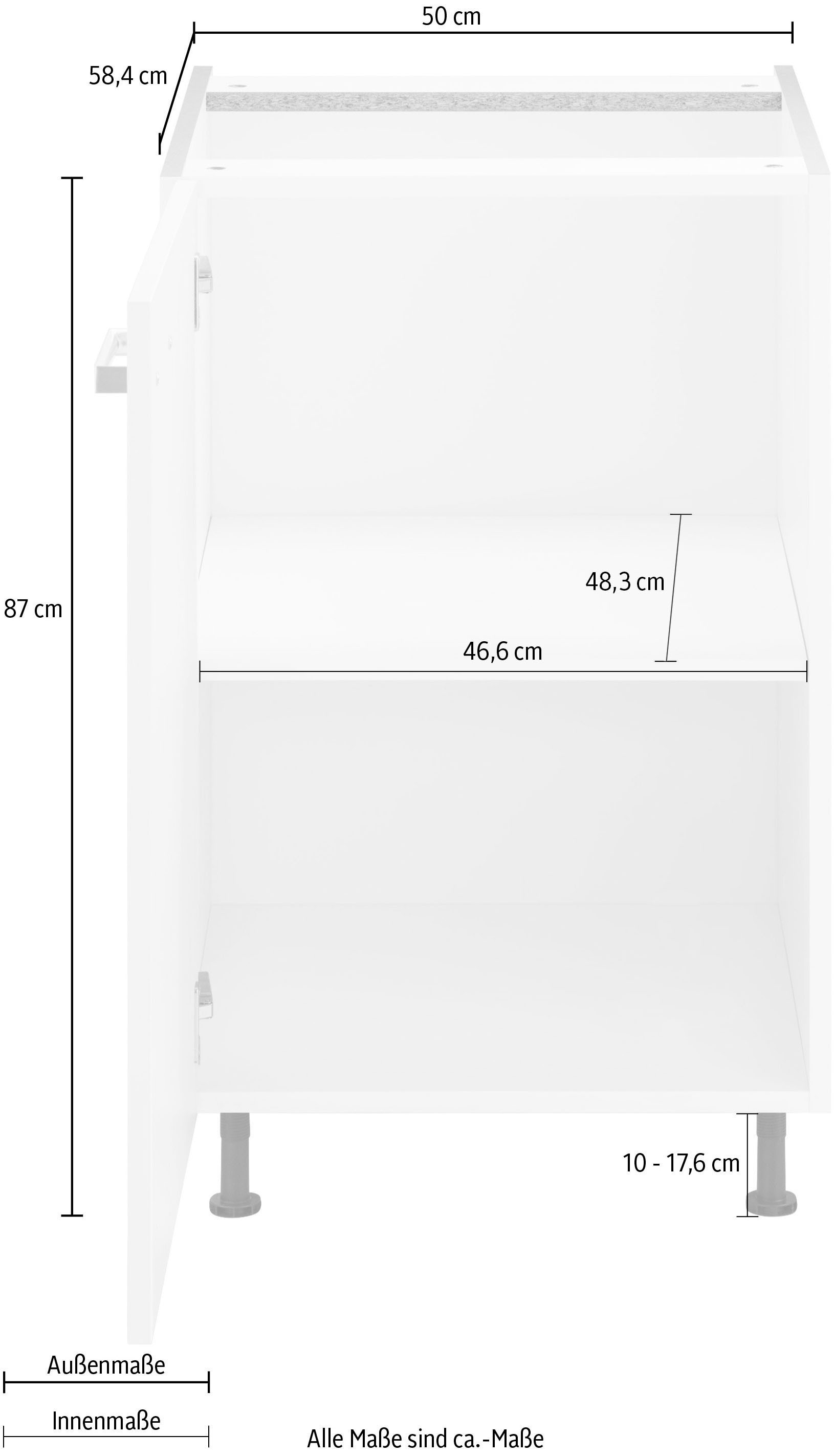 OPTIFIT Unterschrank »Parma«, Breite 50 cm
