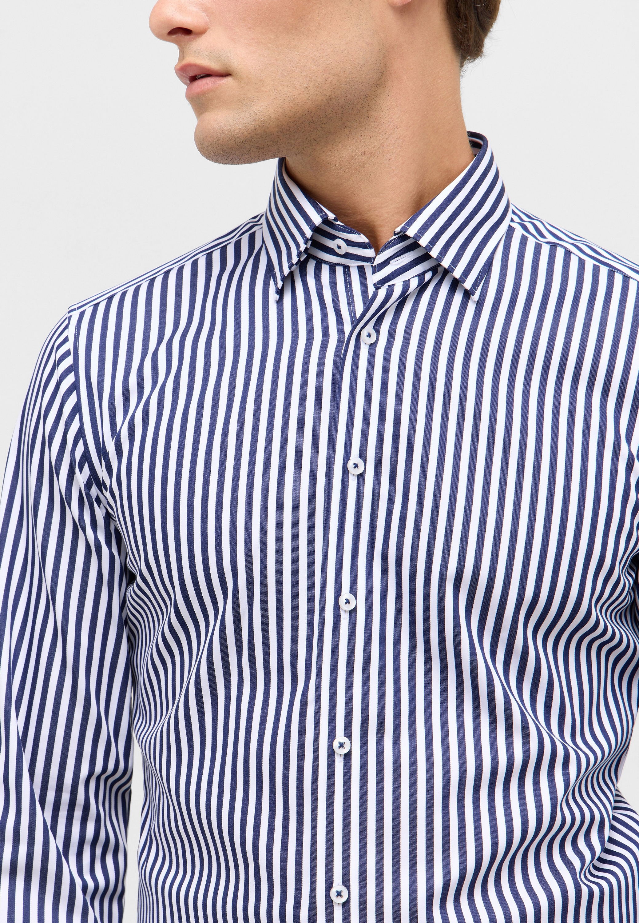 Eterna Langarmhemd »SLIM FIT«, NON IRON (bügelfrei)