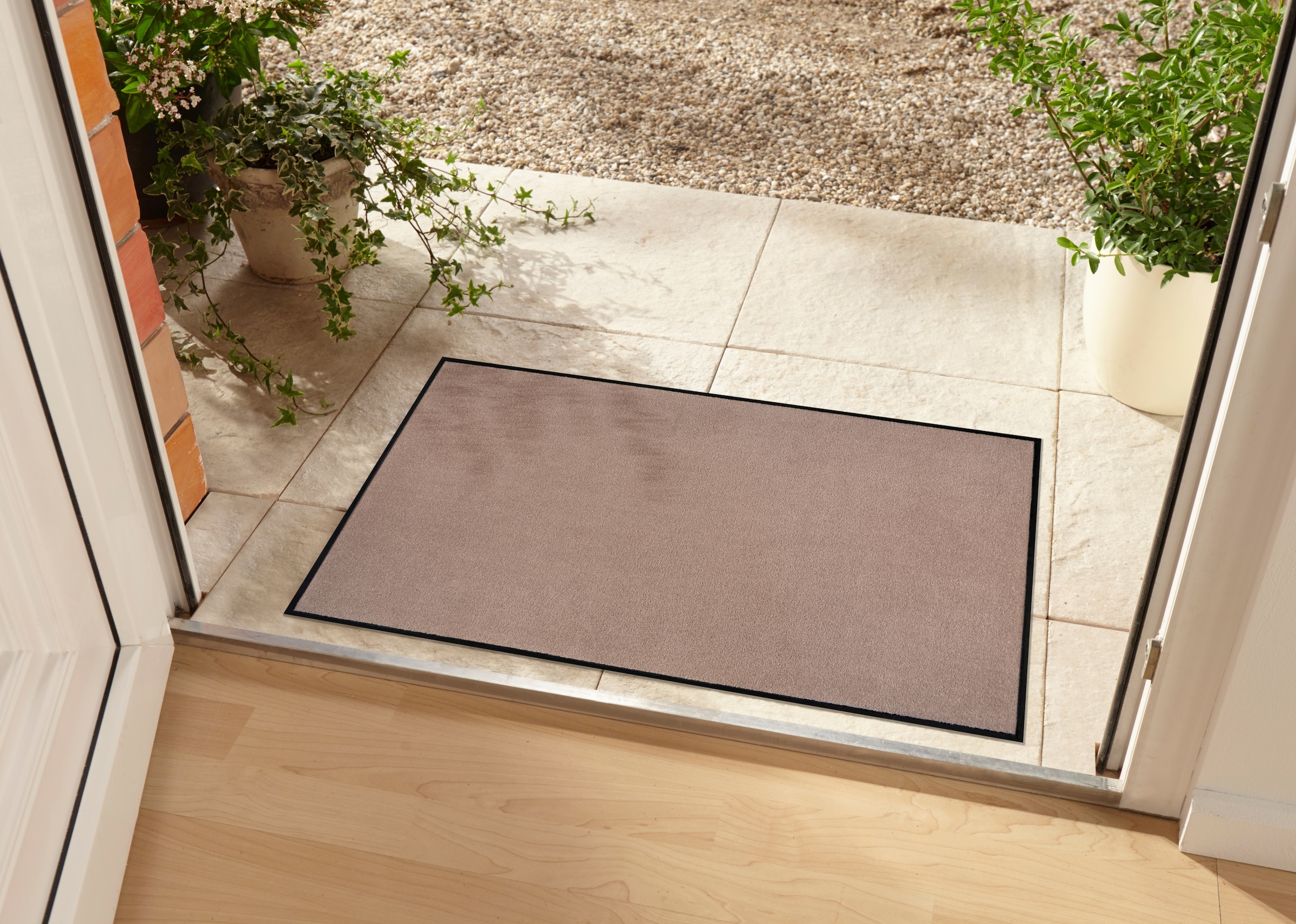 HANSE Home Fußmatte »Triton«, rechteckig, 7 mm Höhe, Schmutzfangmatte, Türmatte, In- und Outdoor, Läufer, waschbar