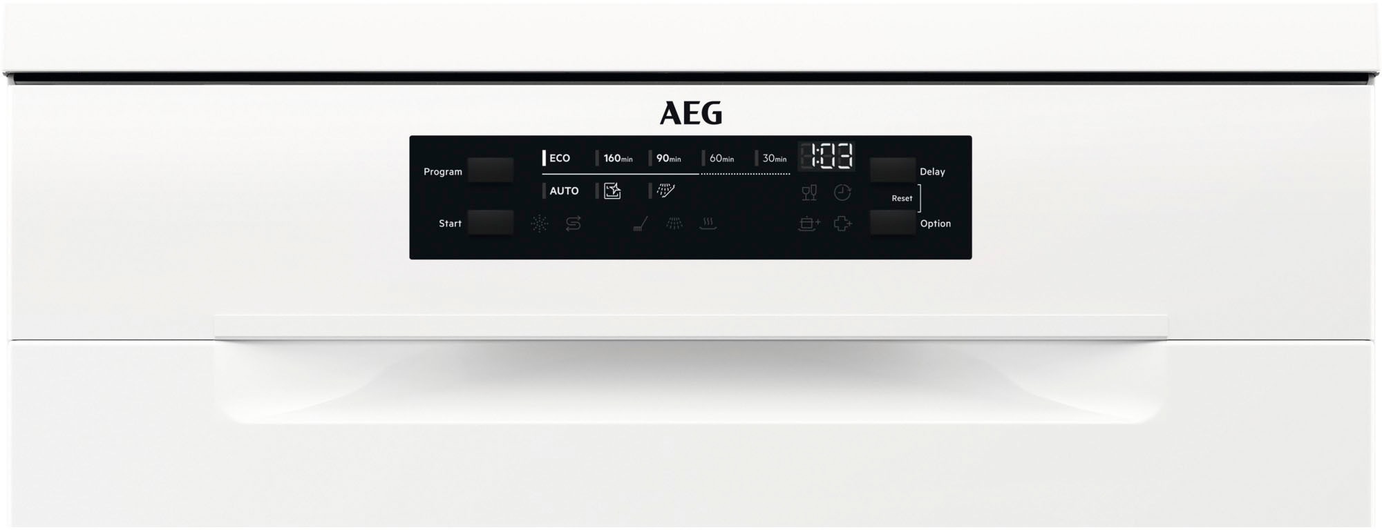 AEG Standgeschirrspüler Serie 6000 »FFB6491AZW«, 14 Maßgedecke, SatelliteClean - bessere Sprühreichweite