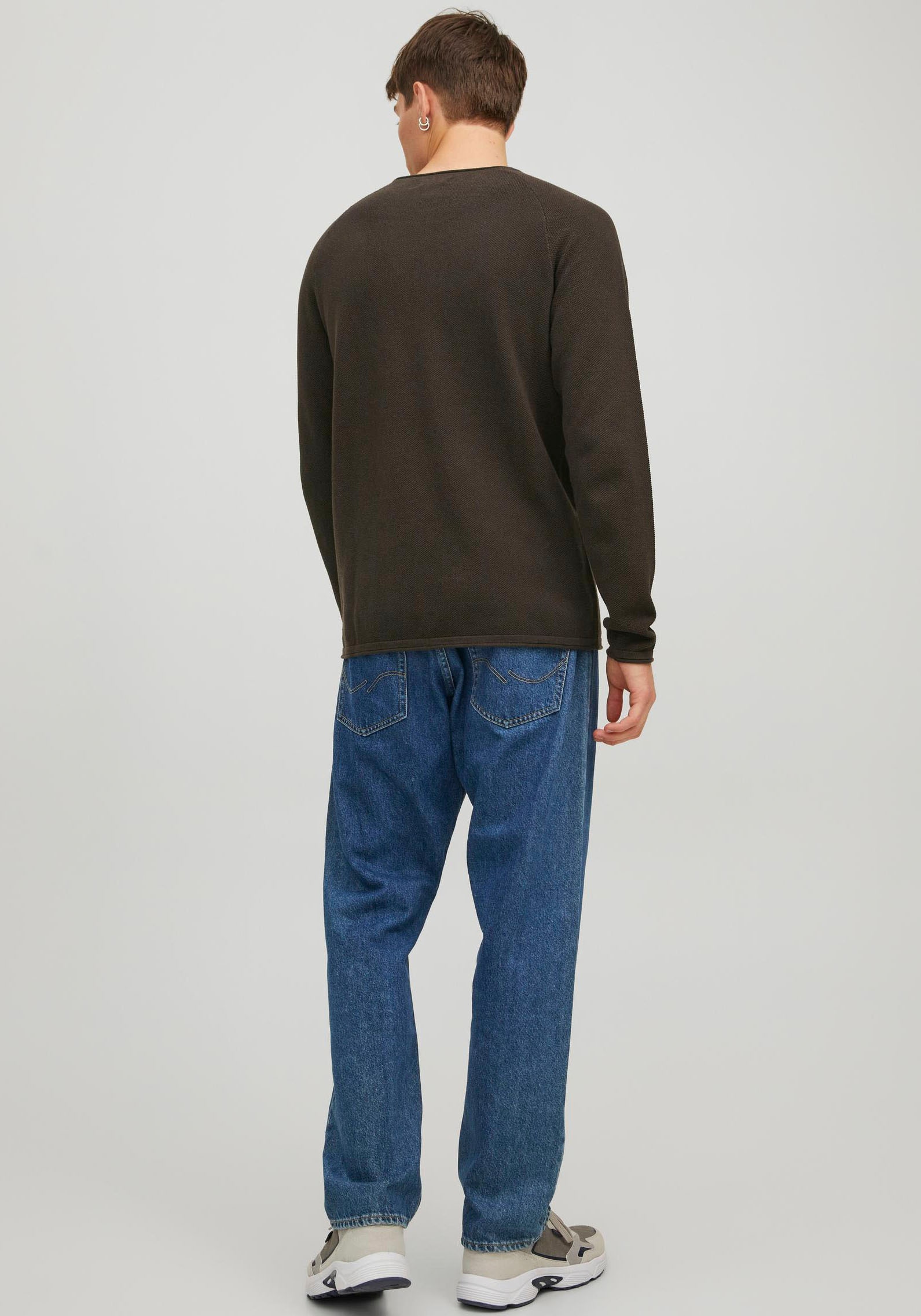 Jack & Jones Rundhalspullover »HILL KNIT«
