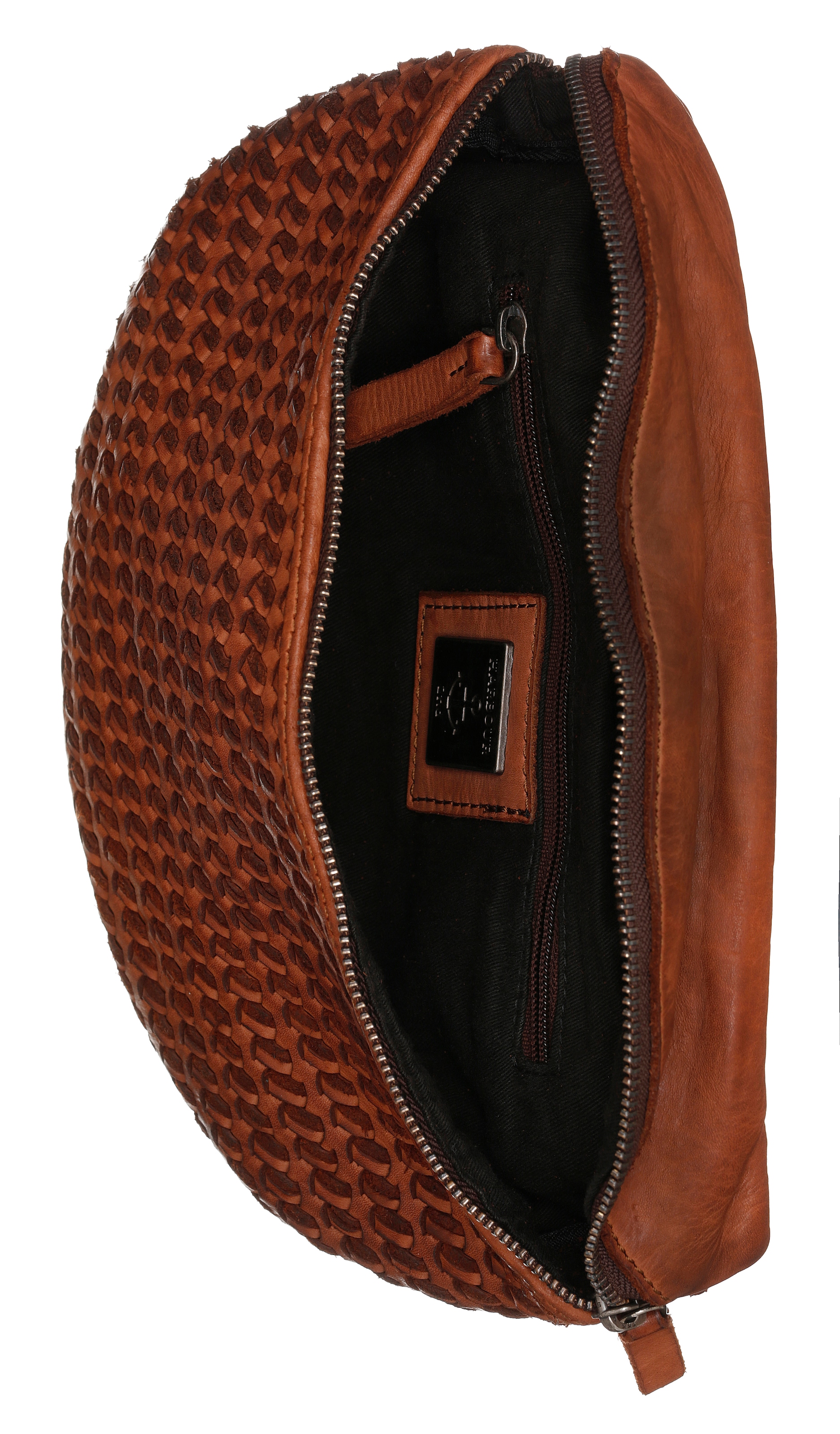 HARBOUR 2nd Bauchtasche, Umhängetasche Tasche Damen mit modischer Flecht-Optik
