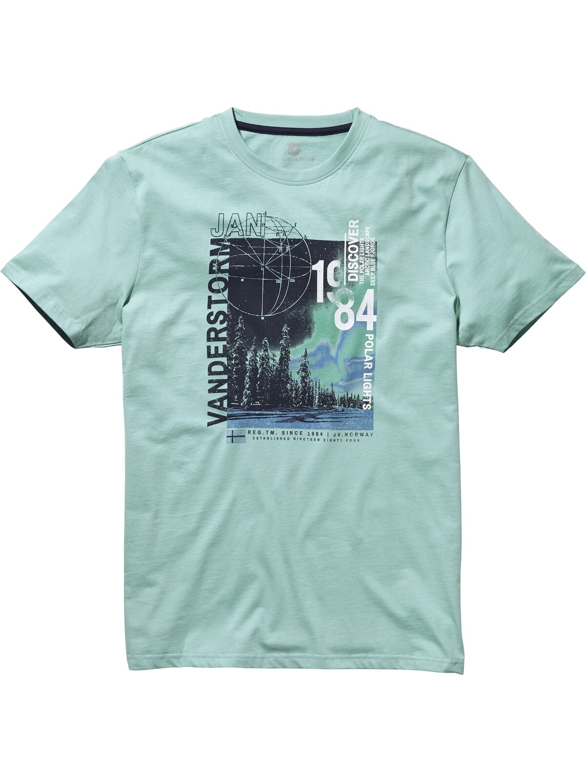 Jan Vanderstorm Rundhalsshirt »T-Shirt FLYKS«