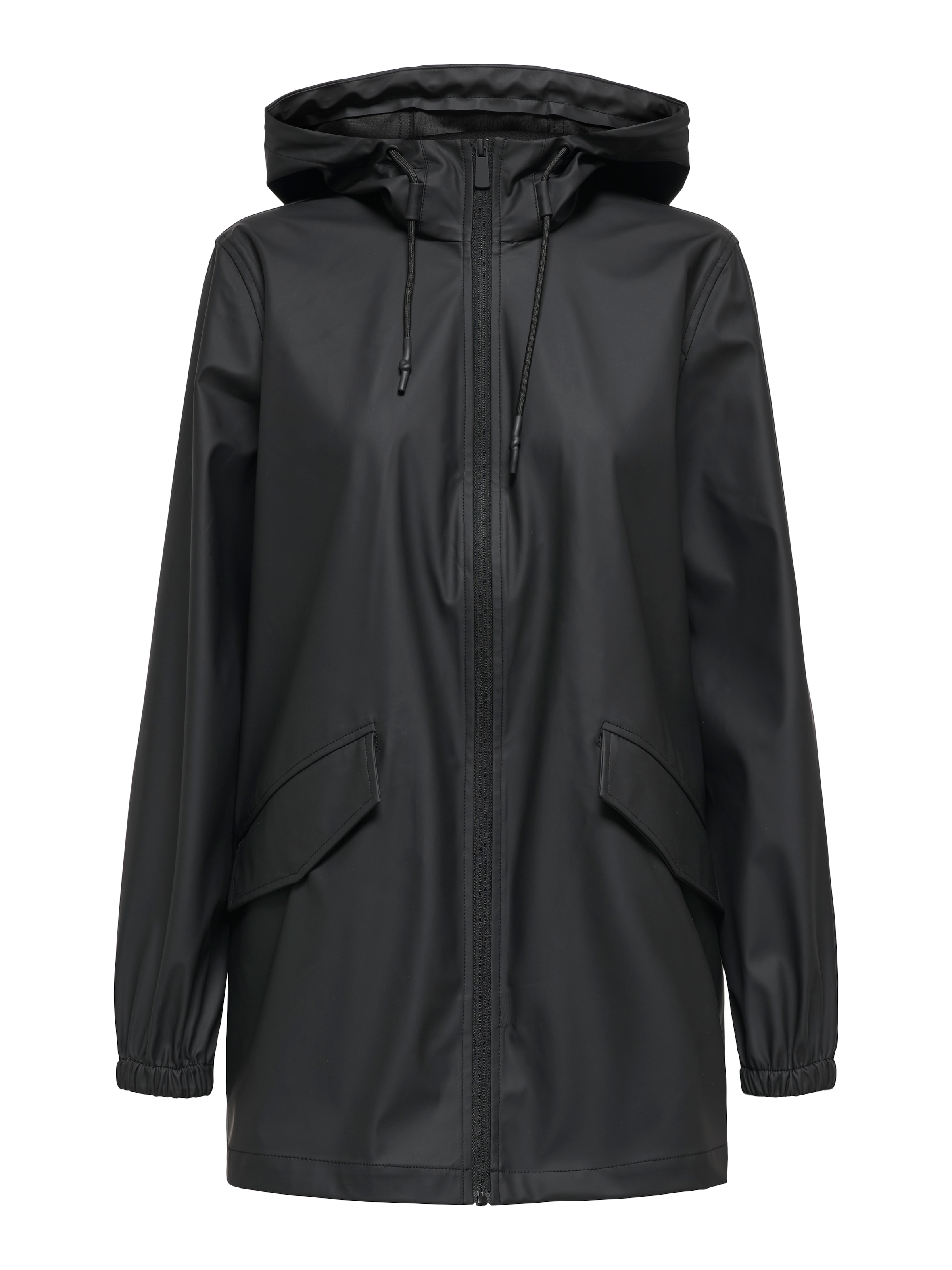 JDY Outdoorjacke »JDYMULAN RAINCOAT OTW SIJ NOOS« mit Kapuze