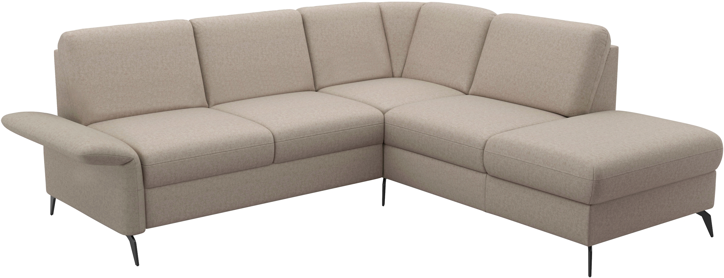 Home affaire Ecksofa »Rochelle«, wahlweise mit Bettfunktion, Bettkasten und Armteilverstellung