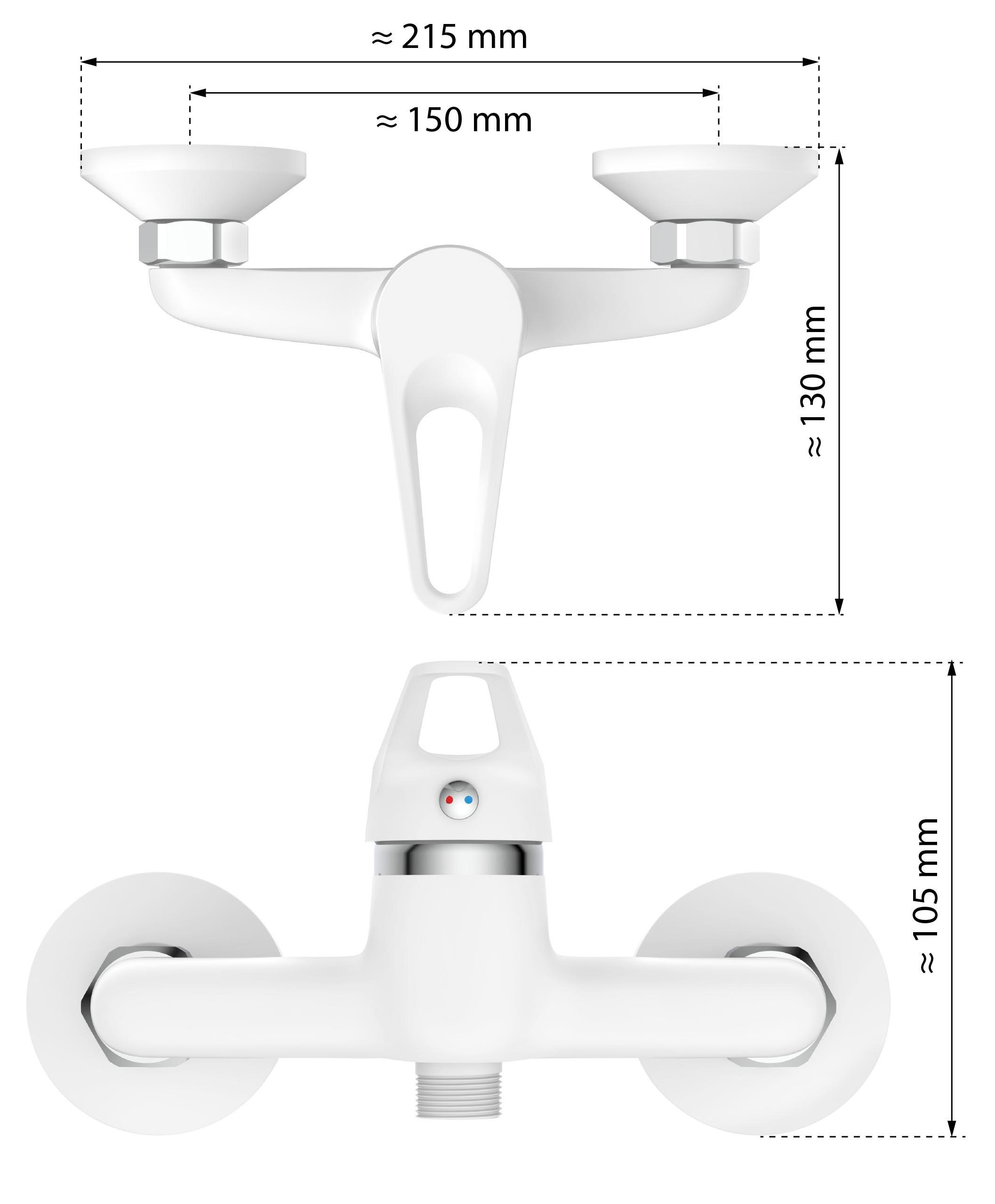 Eisl Badarmatur »3-teilige Serie SPEED«, (Set)