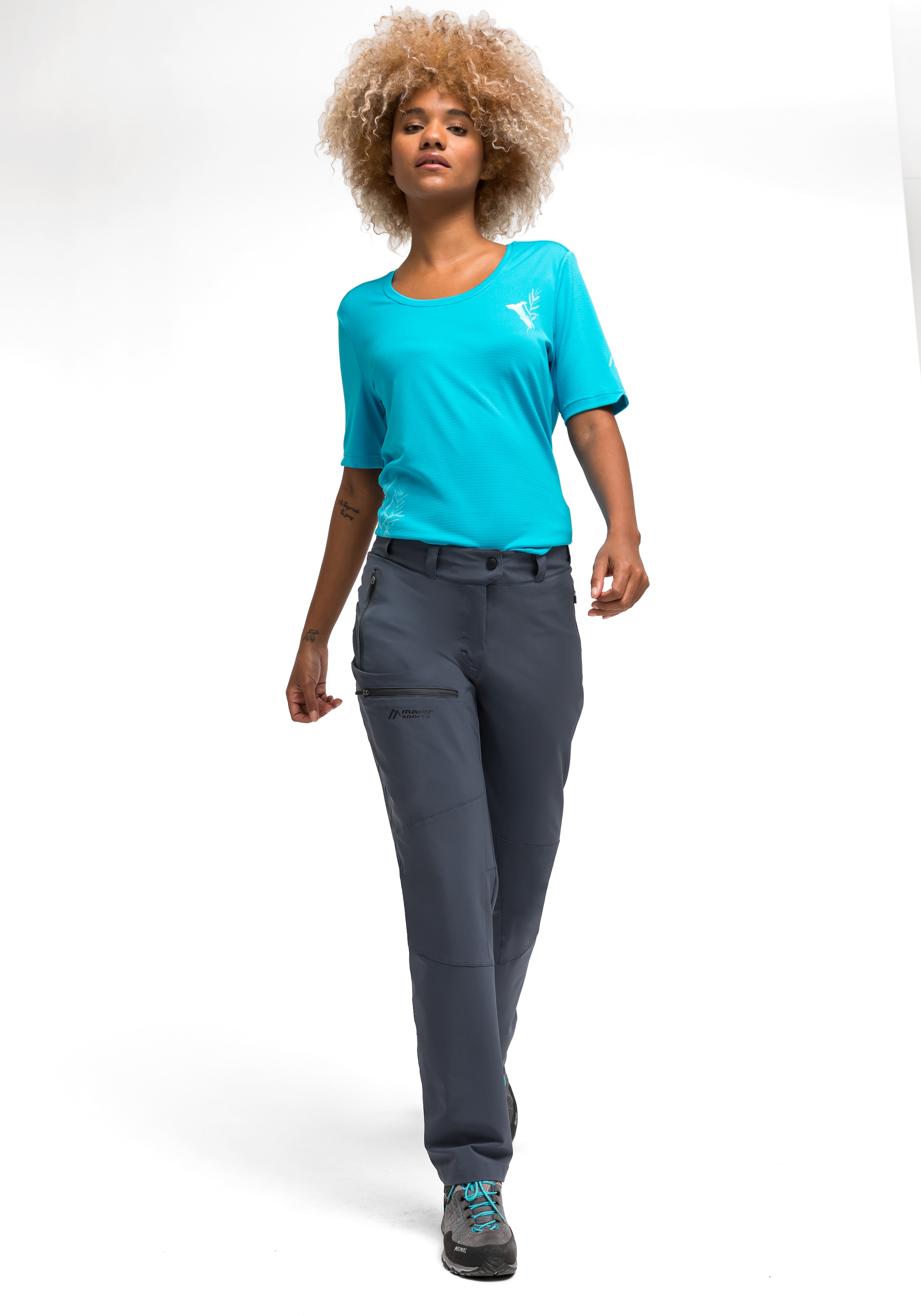 Maier Sports Funktionshose »Latit W«, Schnelltrocknende Outdoorhose aus elastischem Material