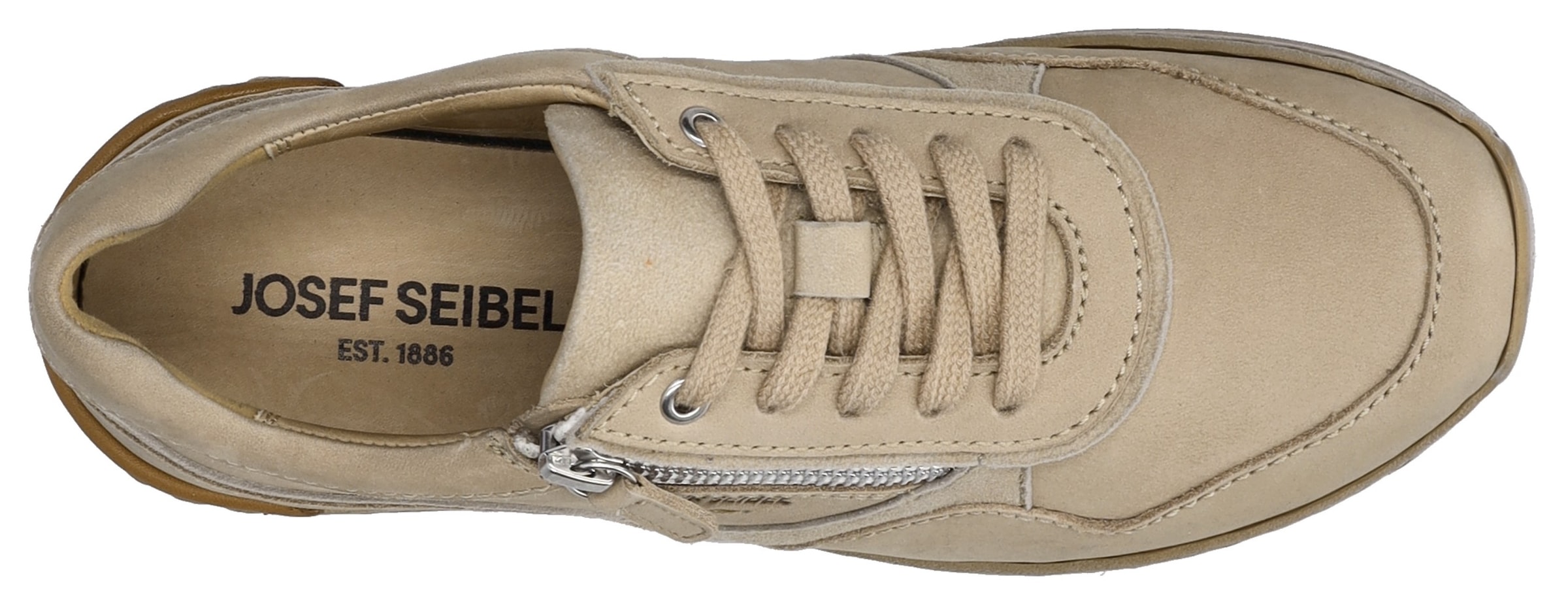 Josef Seibel Sneaker »Sally 02«, Schnürschuh, Komfortschuh mit zusätzlichem Reißverschluss