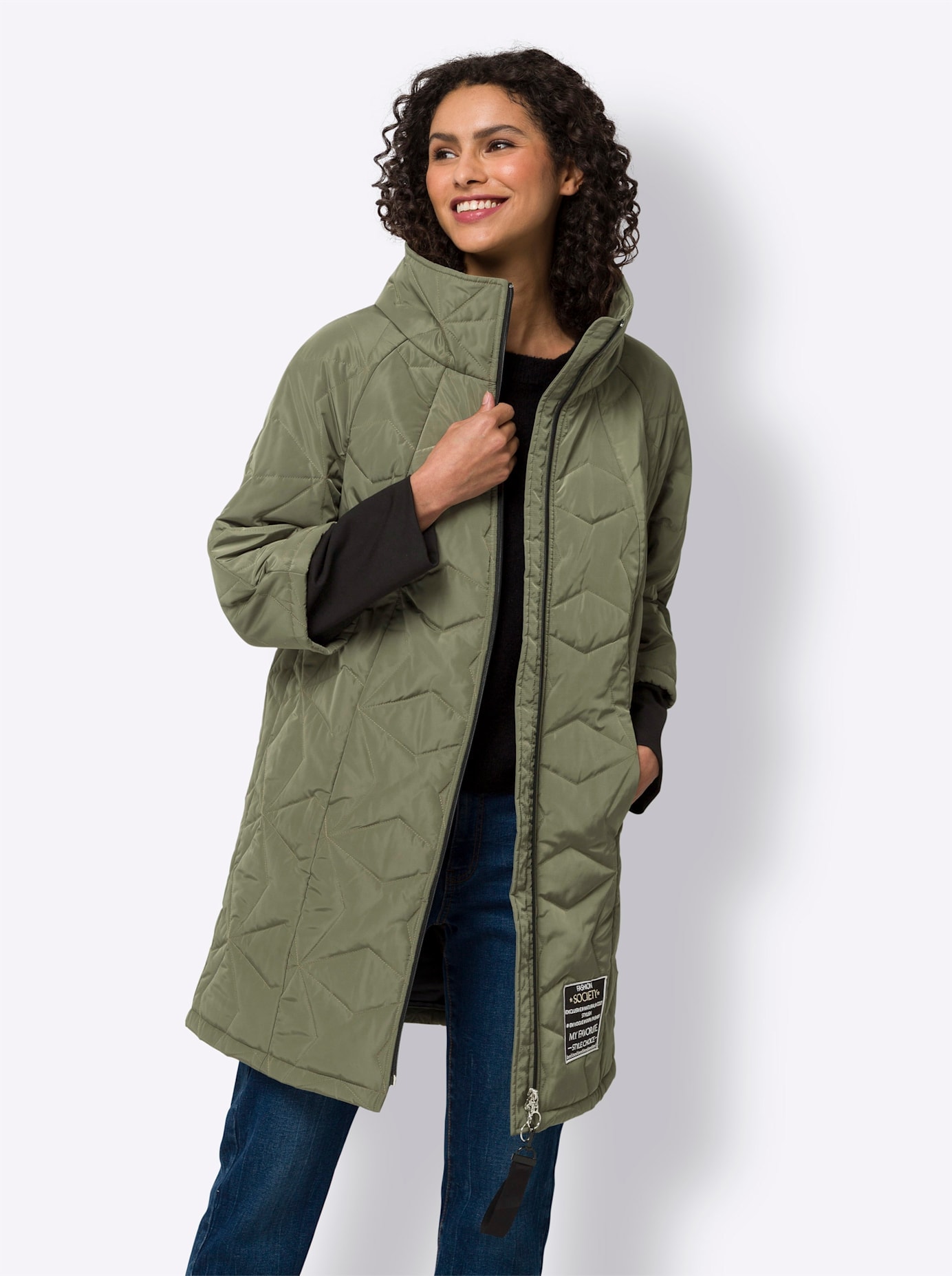 heine Langjacke, ohne Kapuze