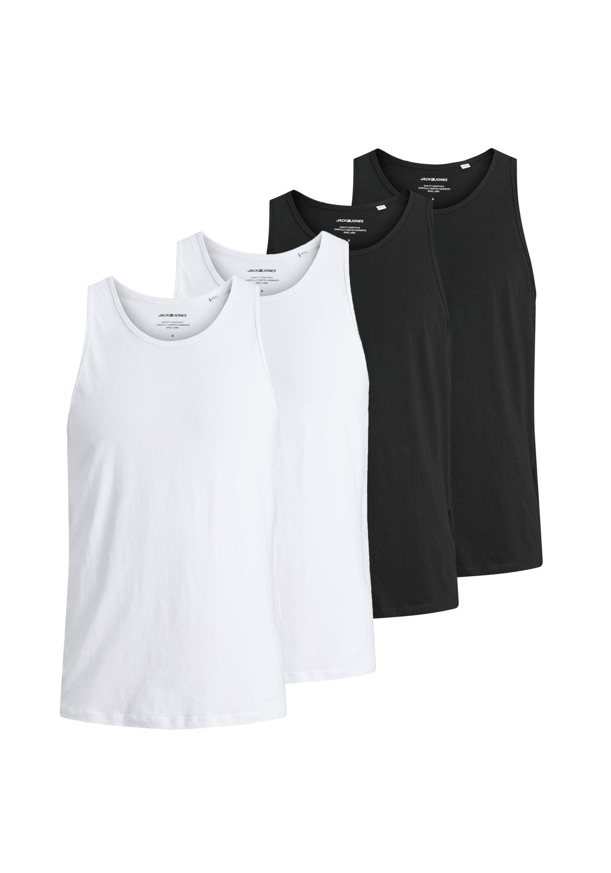 Unterhemd »Unterhemd JACBASIC TANKTOP 2PK 4er Pack«