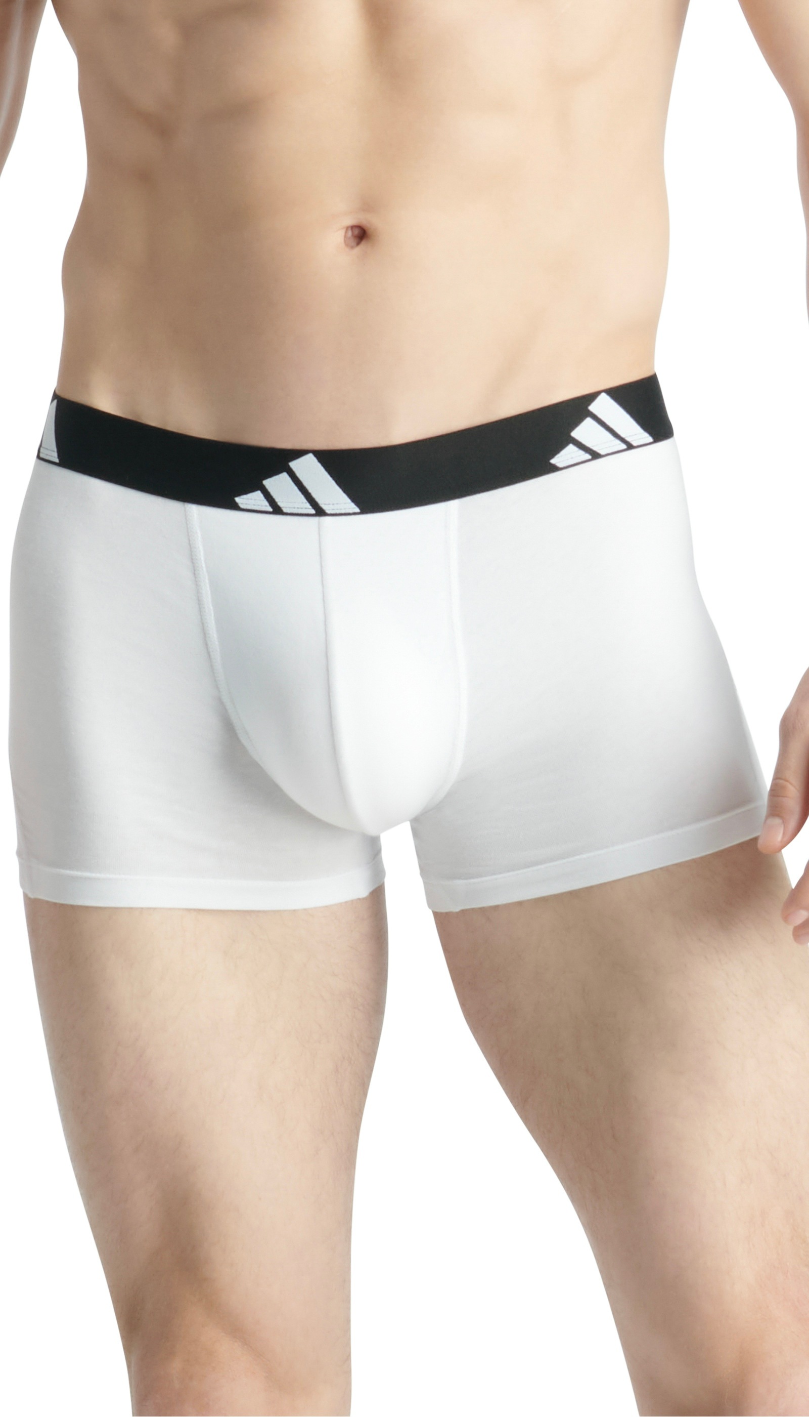 adidas Sportswear Trunk »Active Flex Cotton«, (3er Pack), mit elastischem Logobund