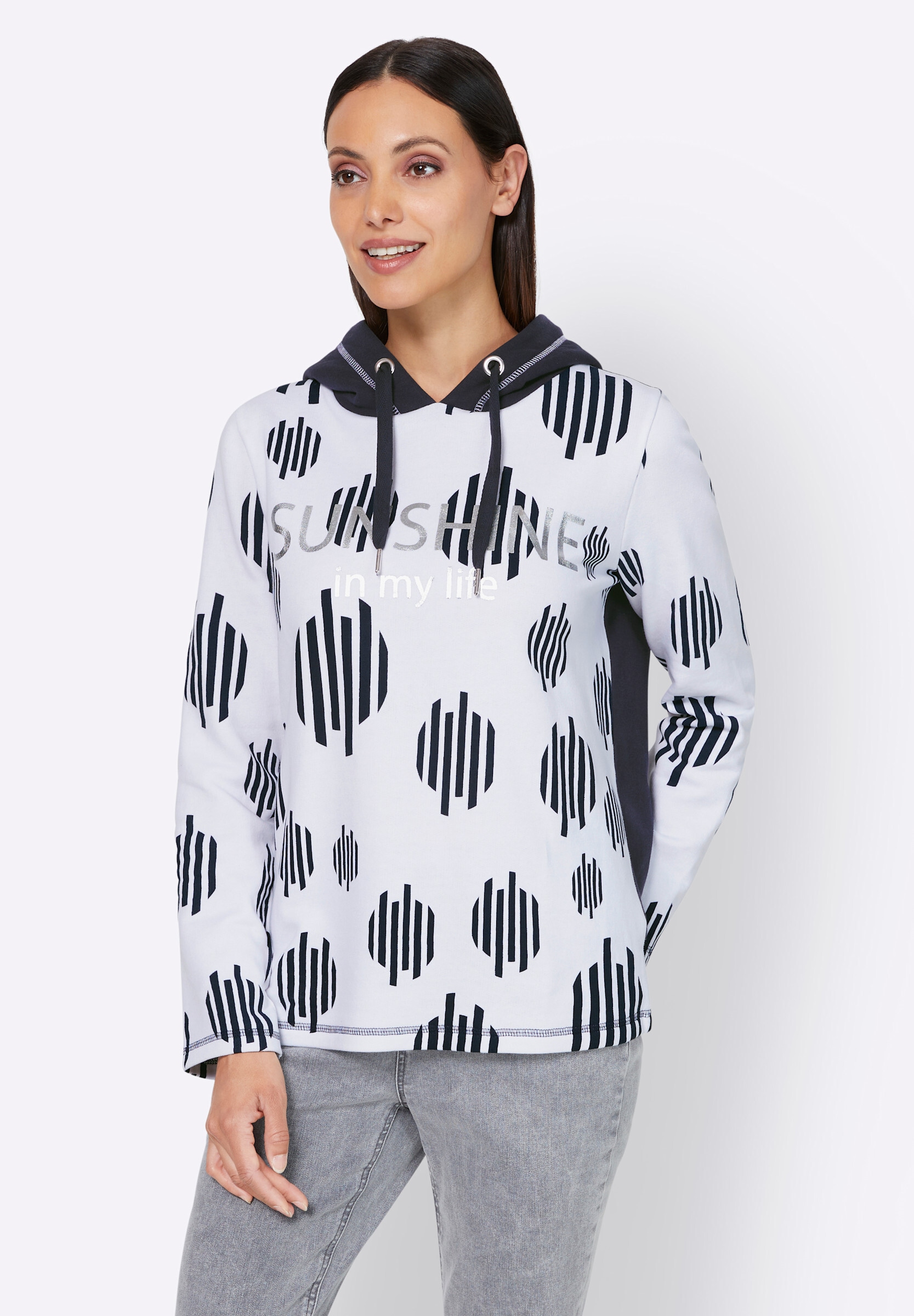 heine Hoodie »Sweatshirt Kapuzensweatshirt in Sweat-Qualität«
