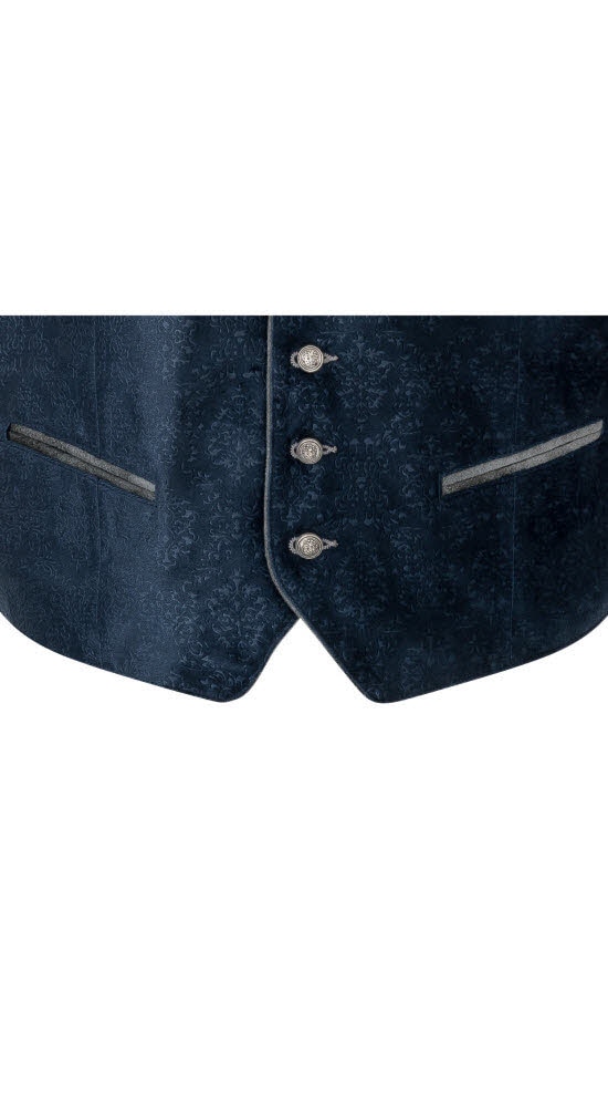 Nübler Trachtenweste »Trachtengilet Kilian« 1 Blau