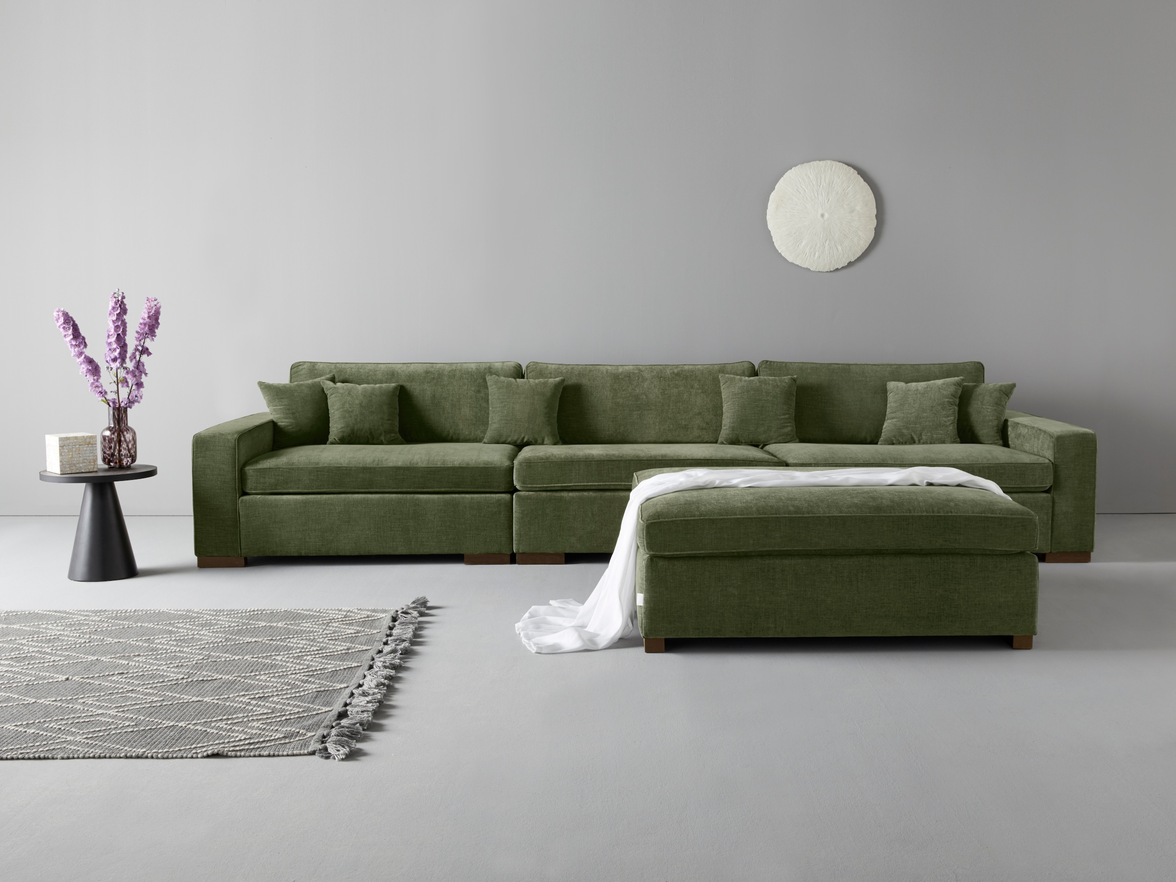 Guido Maria Kretschmer Home&Living Polsterhocker »Skara XXL«, Passend zur Serie »Skara XXL«.