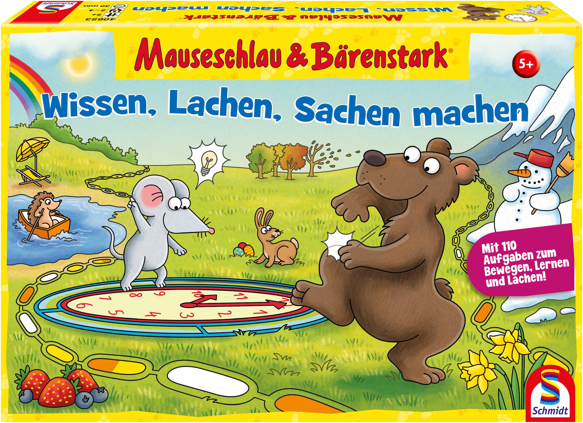 Schmidt Spiele Spiel »Mauseschlau & Bärenstark, Wissen, Lachen, Sachen Machen«, Made in Europe