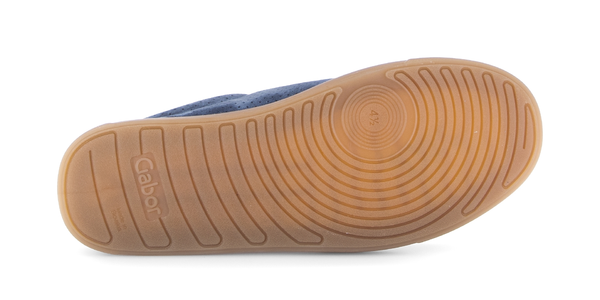 Gabor Sneaker »DAVOS«  , Freizeitschuh, Halbschuh, Schnürschuh mit Lochmuster, Weite H