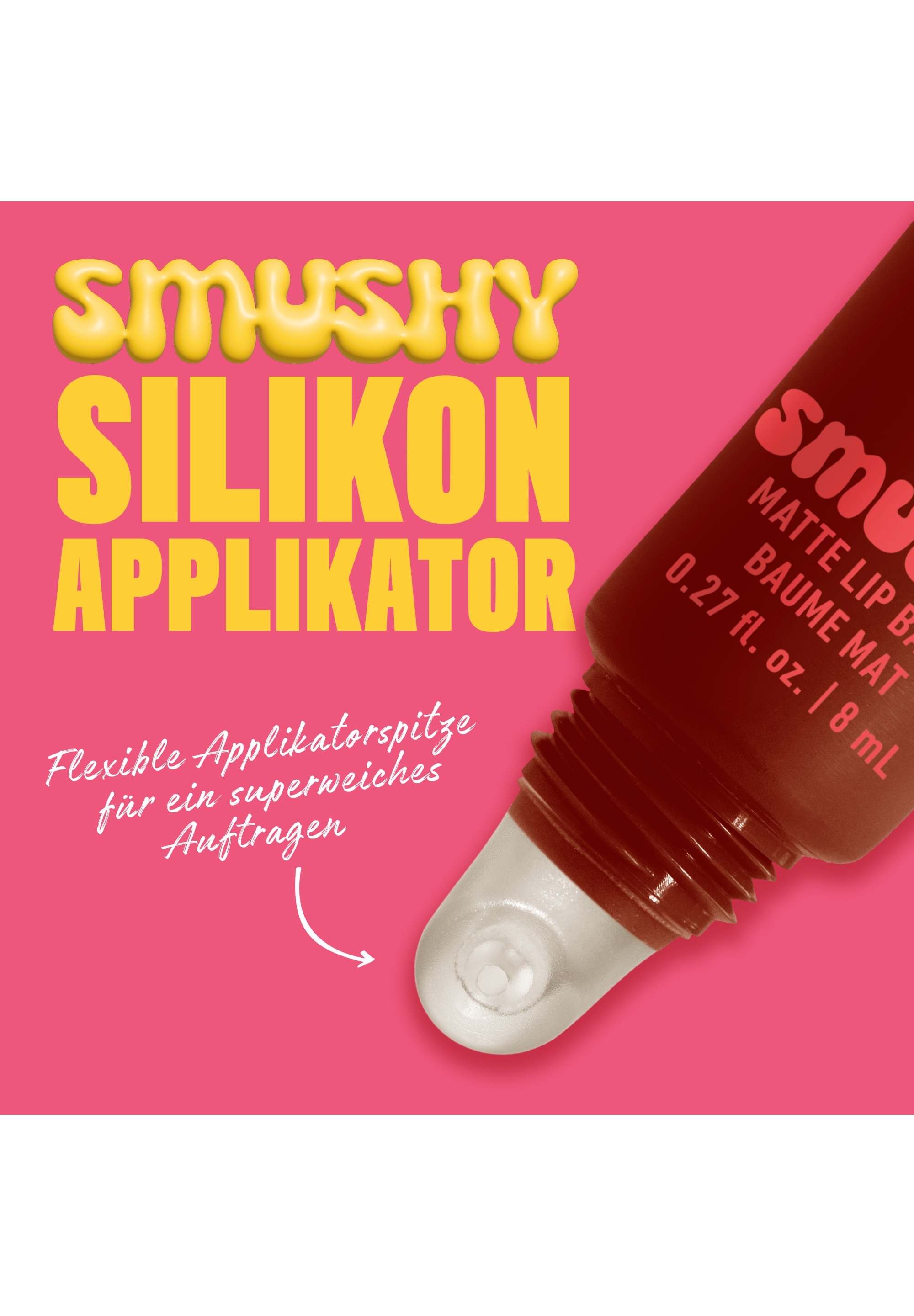 NYX PROFESSIONAL MAKEUP Lippenbalsam »SMUSHY MATTE LIP BALM« jeder der Farbtöne hat einen einzigartigen, süßen Duft