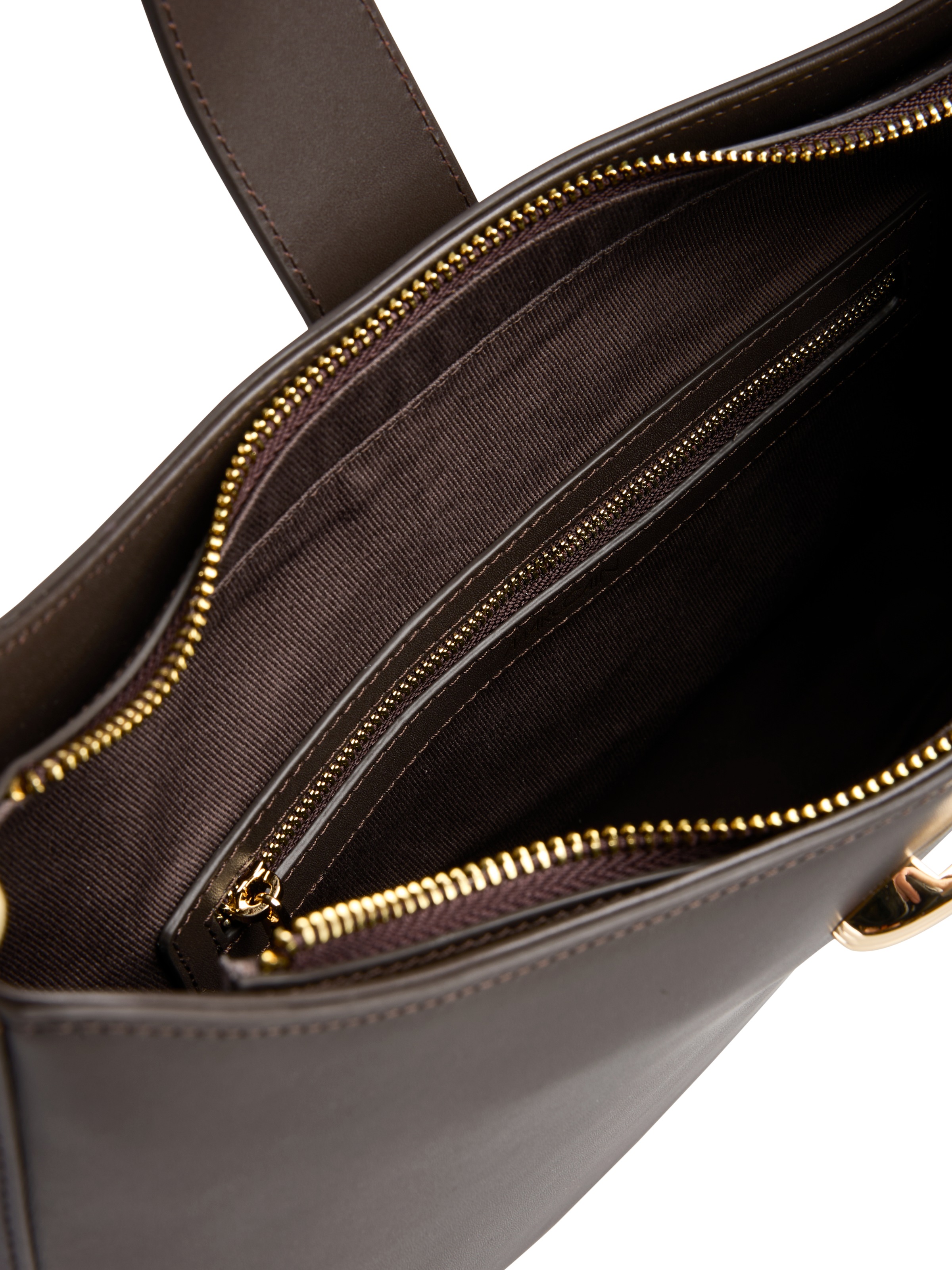 Marc Cain Hobo Damen Schultertasche mit edlem Schmuckelement