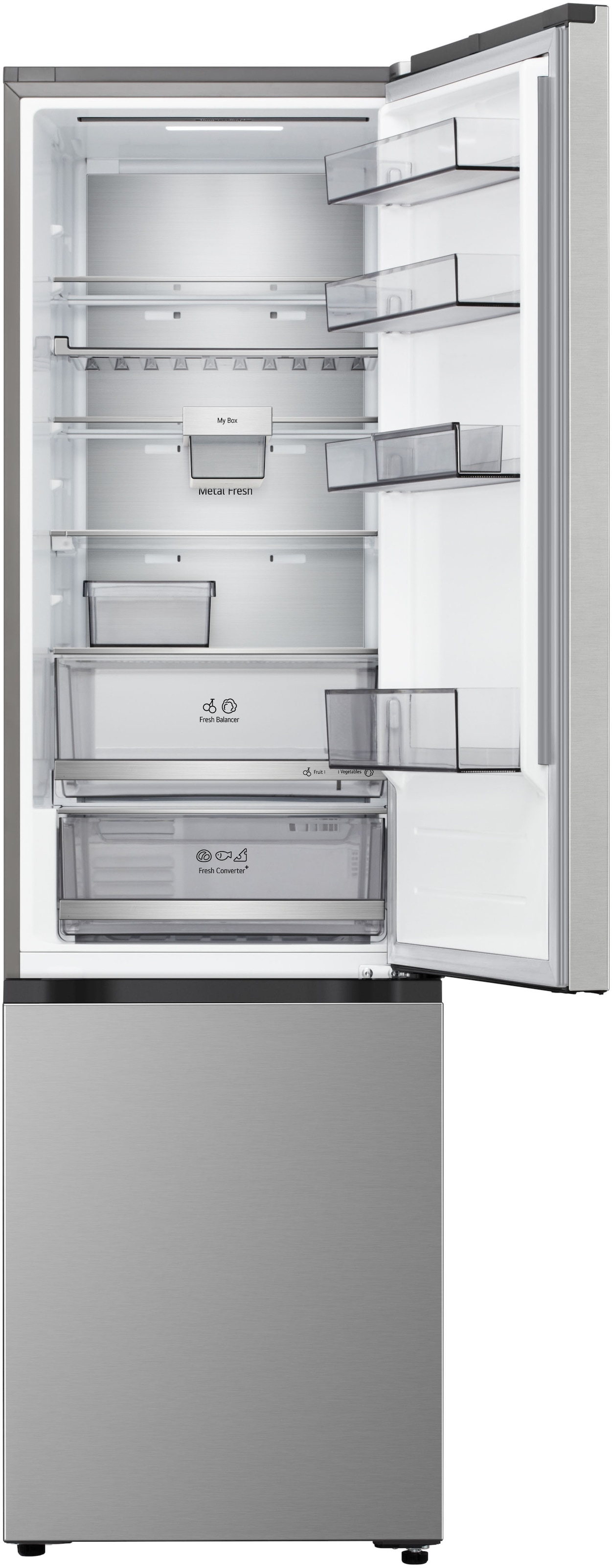 LG Kühl-/Gefrierkombination Serie 7 »GBBS726BPY« 203 cm hoch 59,7 cm breit Vollintegrierbarer Kühlschrank dank frontaler Luftzufuhr und Abluft