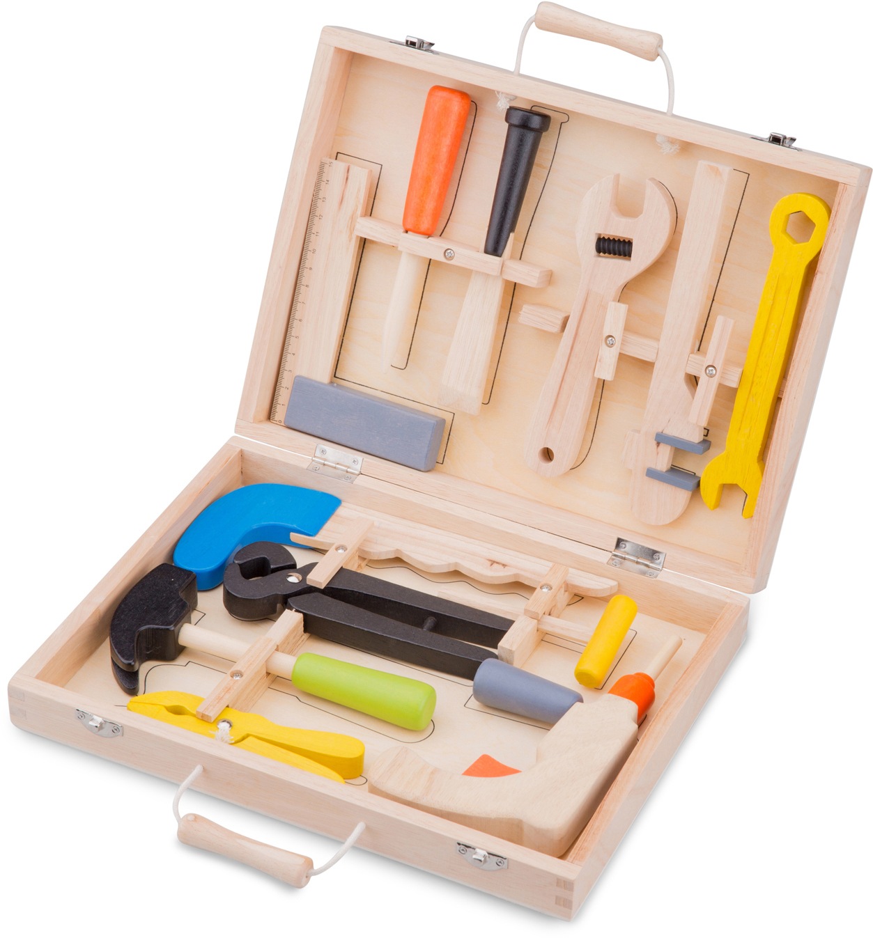 New Classic Toys® Spielwerkzeugkoffer, (Set, 12 tlg.)