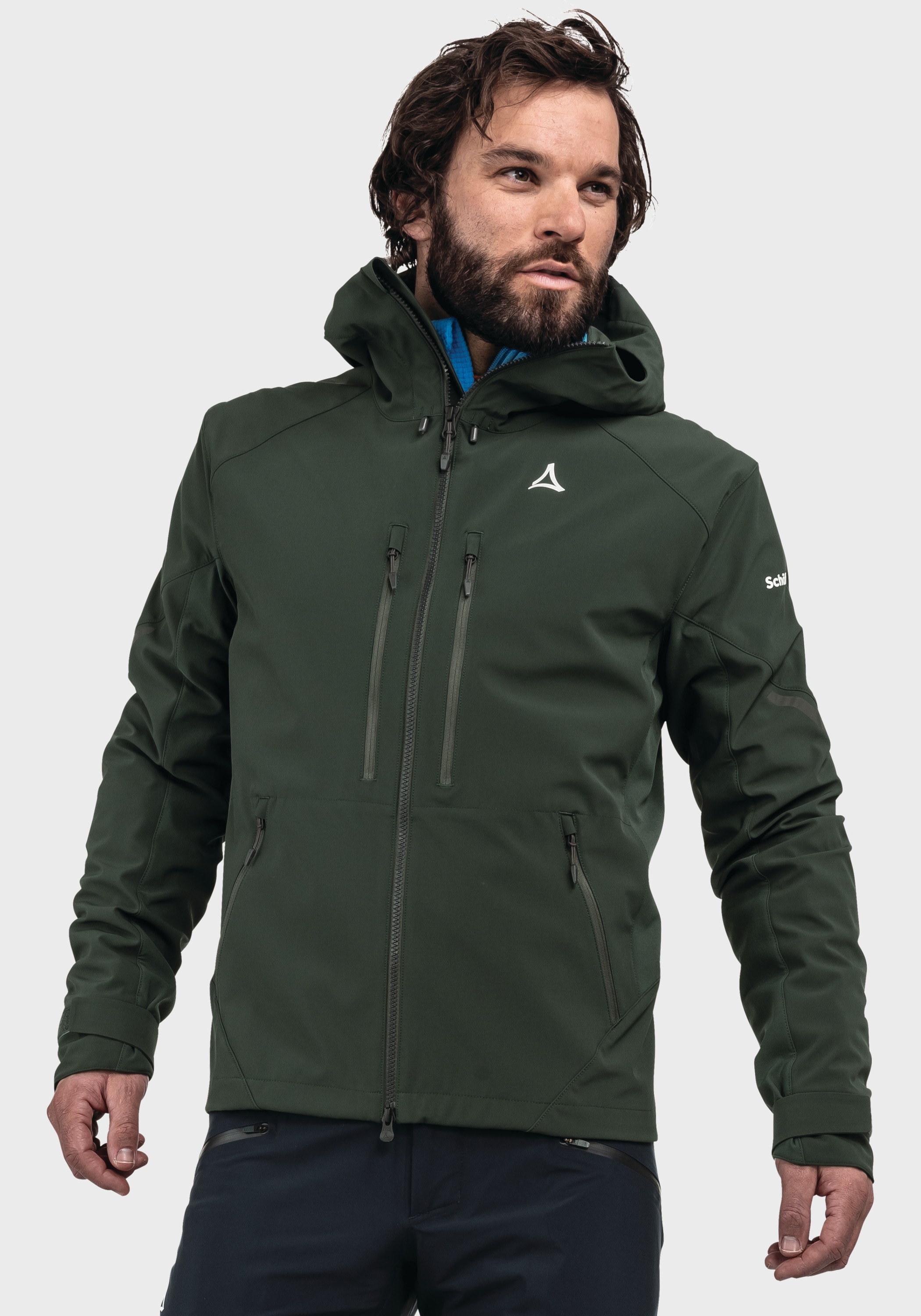 Schöffel Outdoorjacke »Softshell Jacket Matrei M«, mit Kapuze