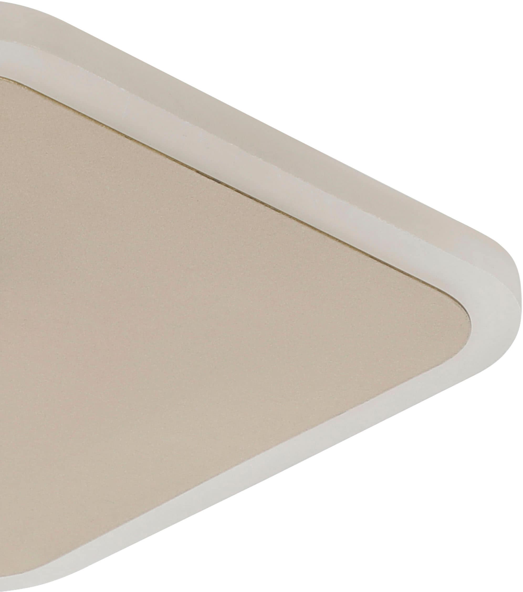 EGLO LED-Deckenleuchte »GAFARES« in gold und weiß aus Alu, Stahl / inkl. LED fest integriert - 15 Watt
