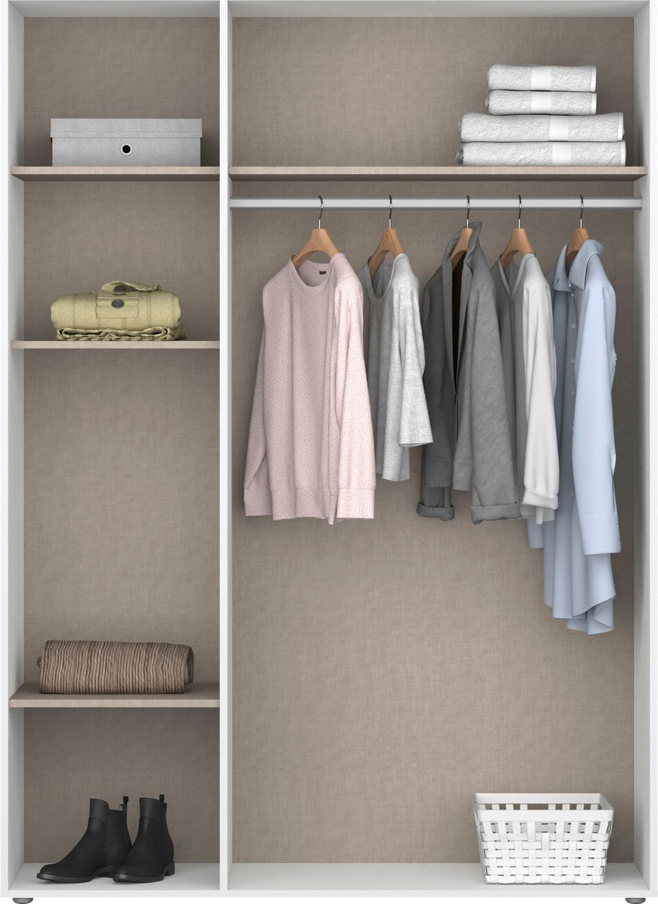 rauch Kleiderschrank »VOYAGER Otto´s Choice Garderobe Wäscheschrank TOPSELLER Schlafzimmer«, (in 3 verschiedenen Ausstattungen BASIC/CLASSIC/PREMIUM), Schrank mit modernen Griffen in viel Stauraum MADE IN GERMANY