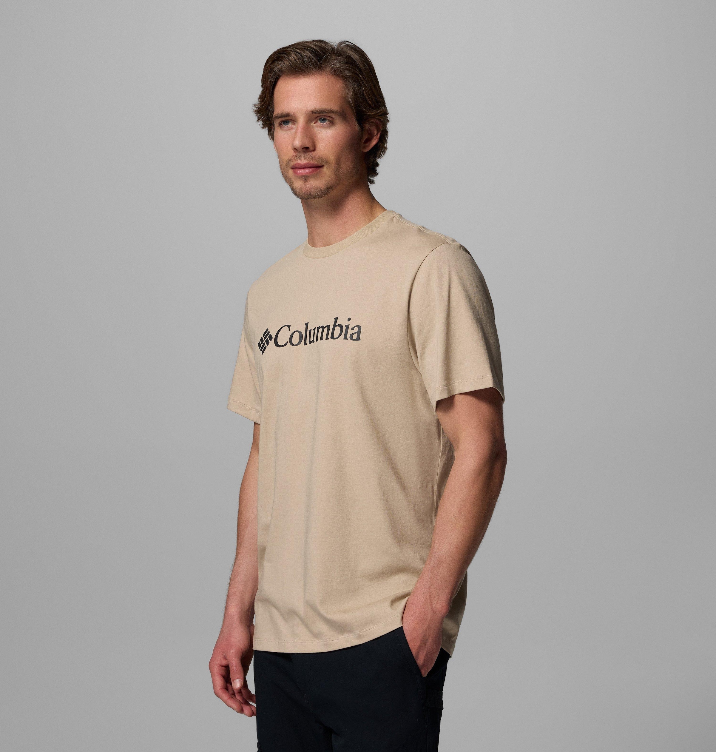 Columbia T-Shirt »CSC Basic Logo Tee« Kurzarm, mit Rundhalsausschnitt, aus Baumwolle, sportliche Passform