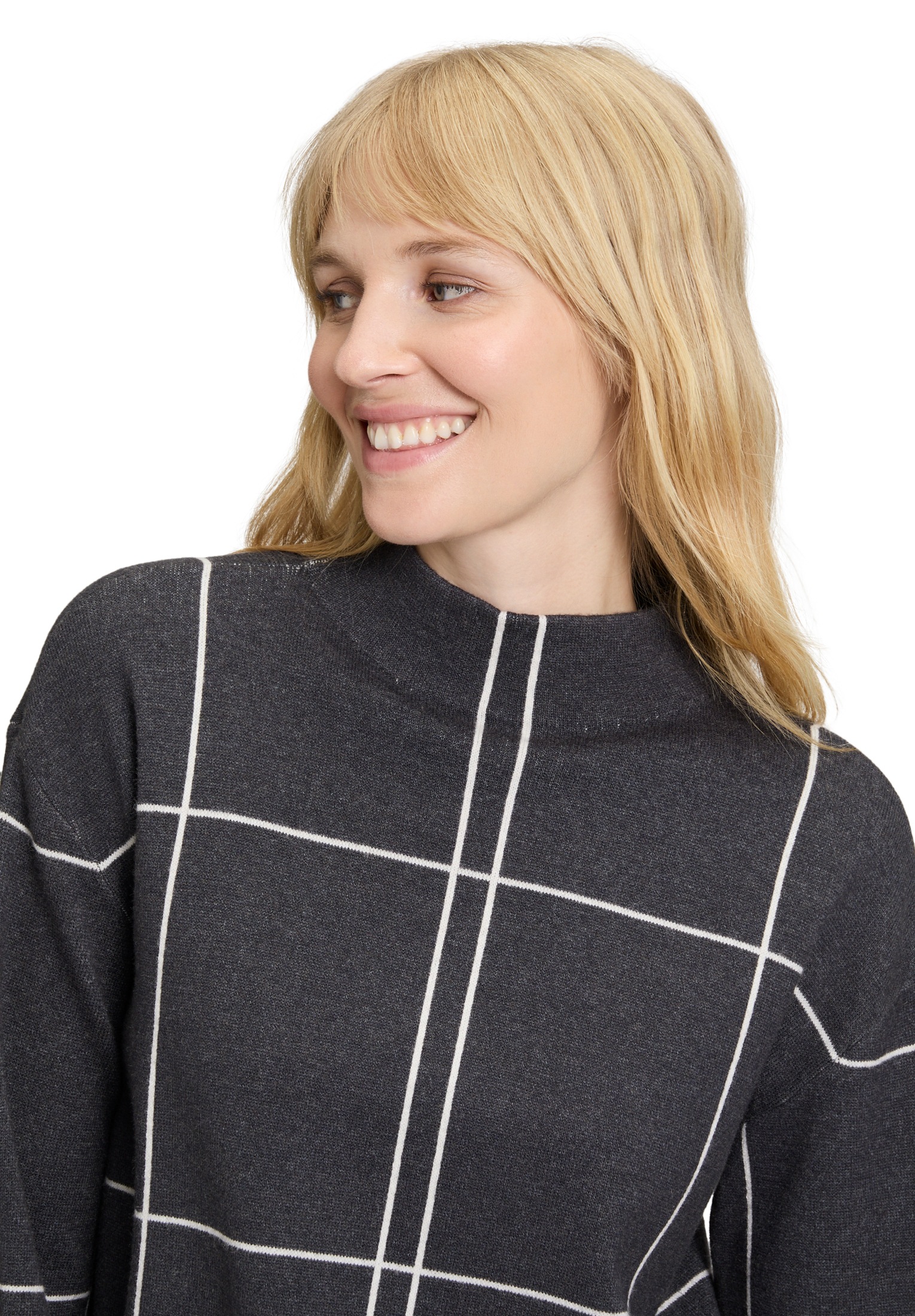 Betty Barclay Strickpullover »Strickpullover kariert«