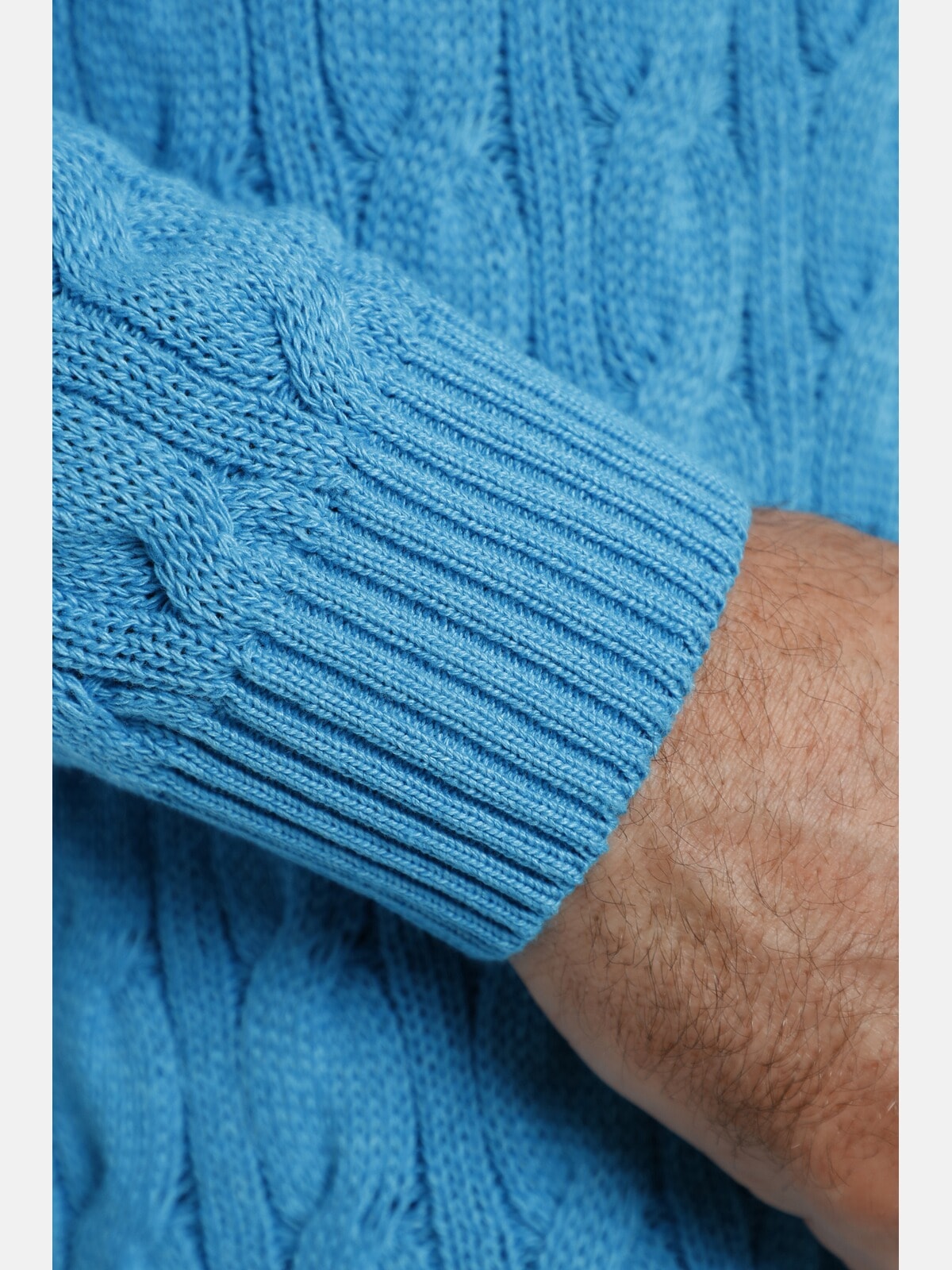 Charles Colby Strickpullover »Pullover EARL HAILY«, (1 tlg.), im stylischen Zopfmuster