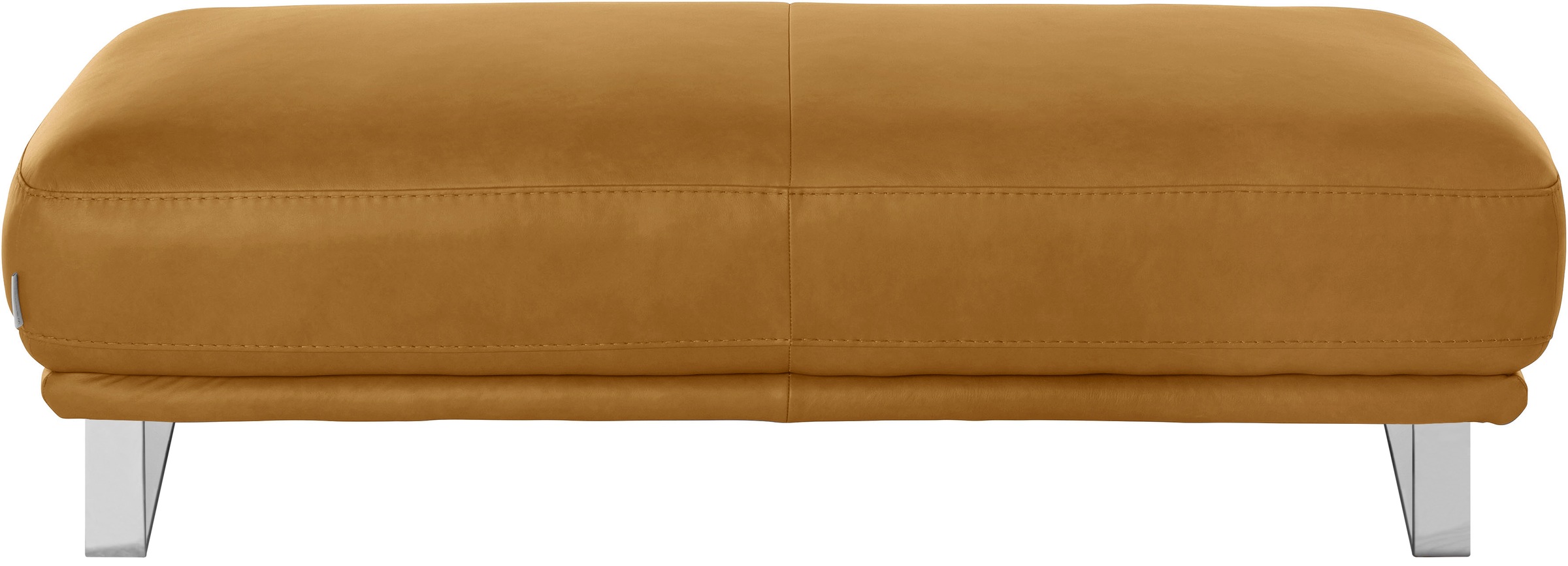 W.SCHILLIG Hocker »montanaa«, mit Metallkufen in Chrom glänzend, Breite 141 cm